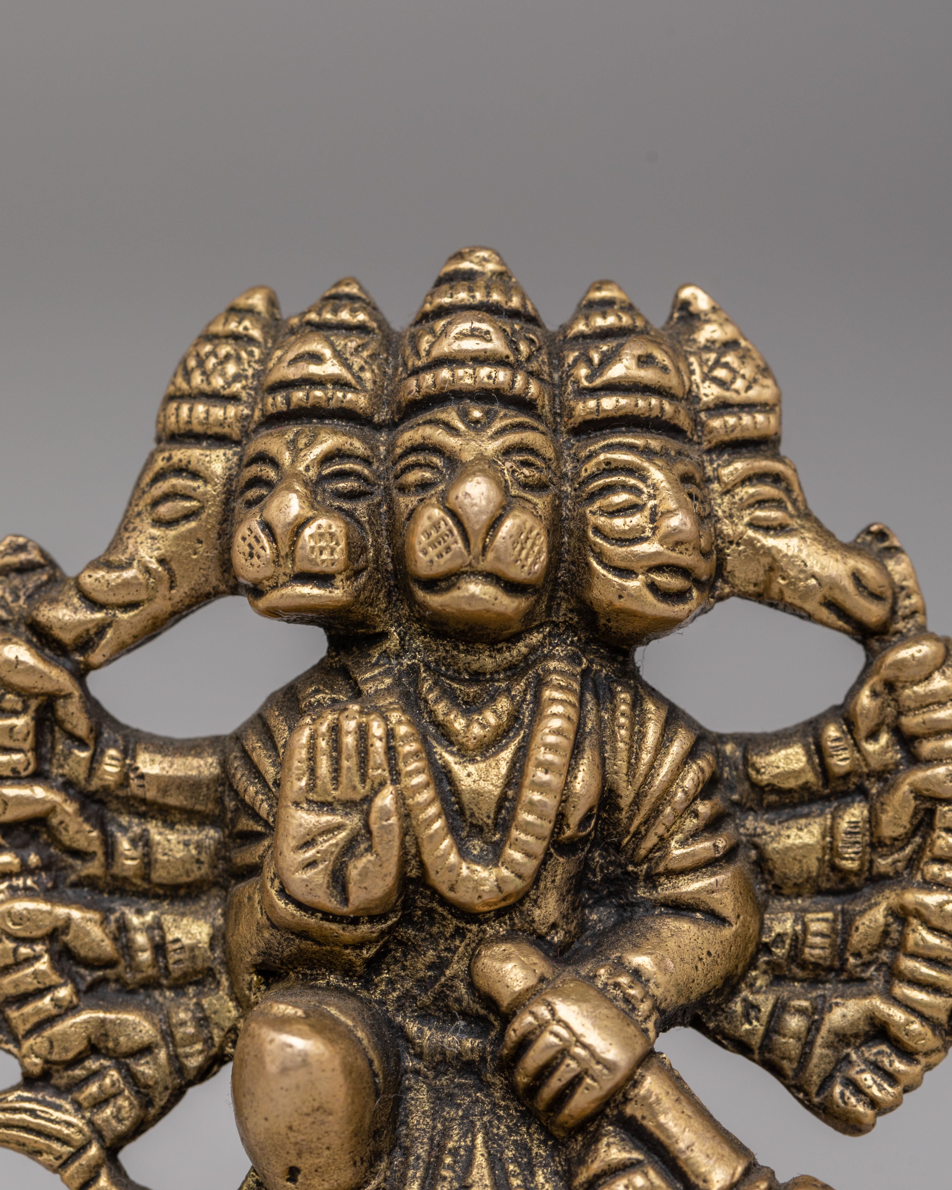 Handcrafted Hanuman Statue | Brass Figure of Lord Hanuman