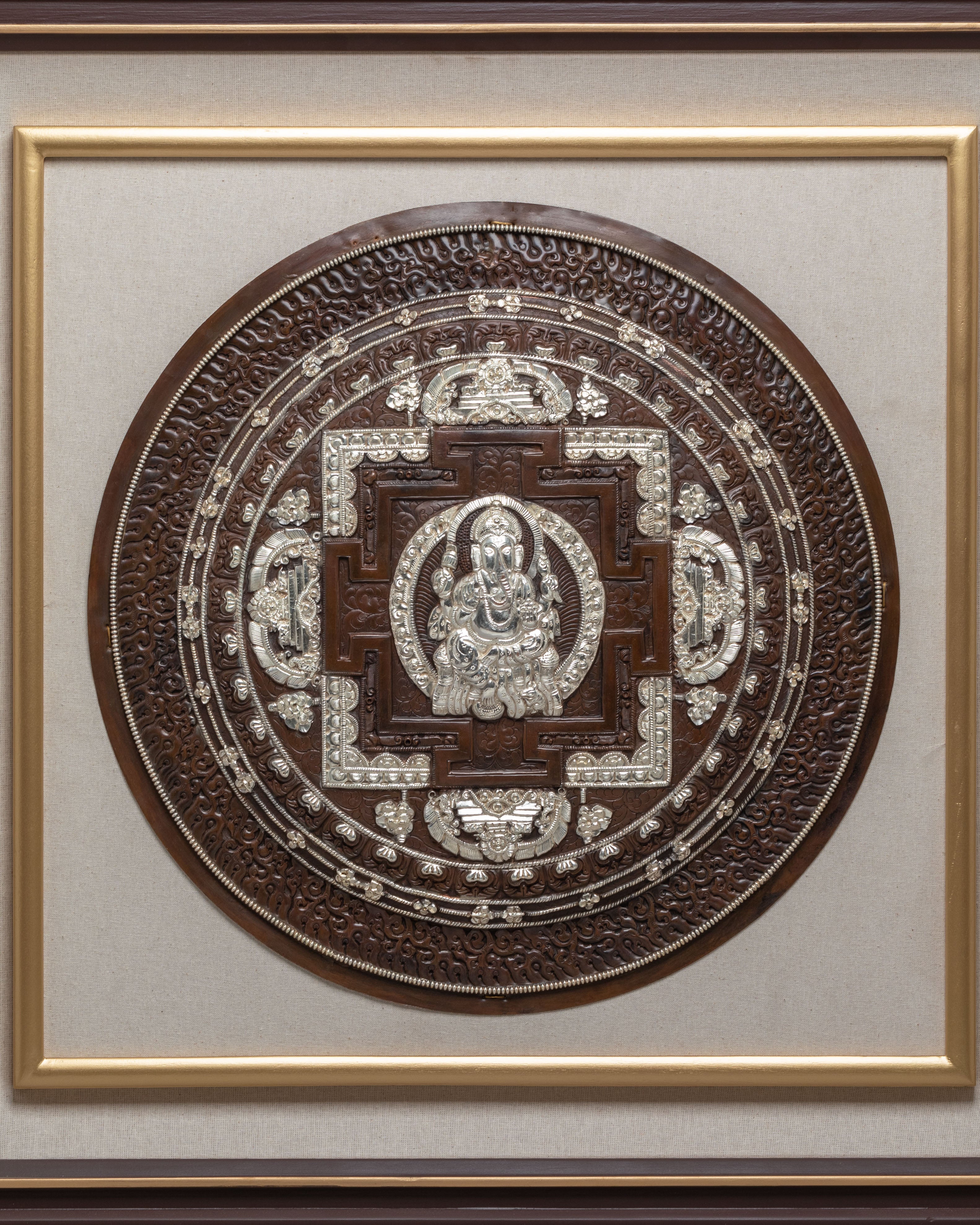 Traditional Ganpati Wall Hanging | Artistic Masterpiece