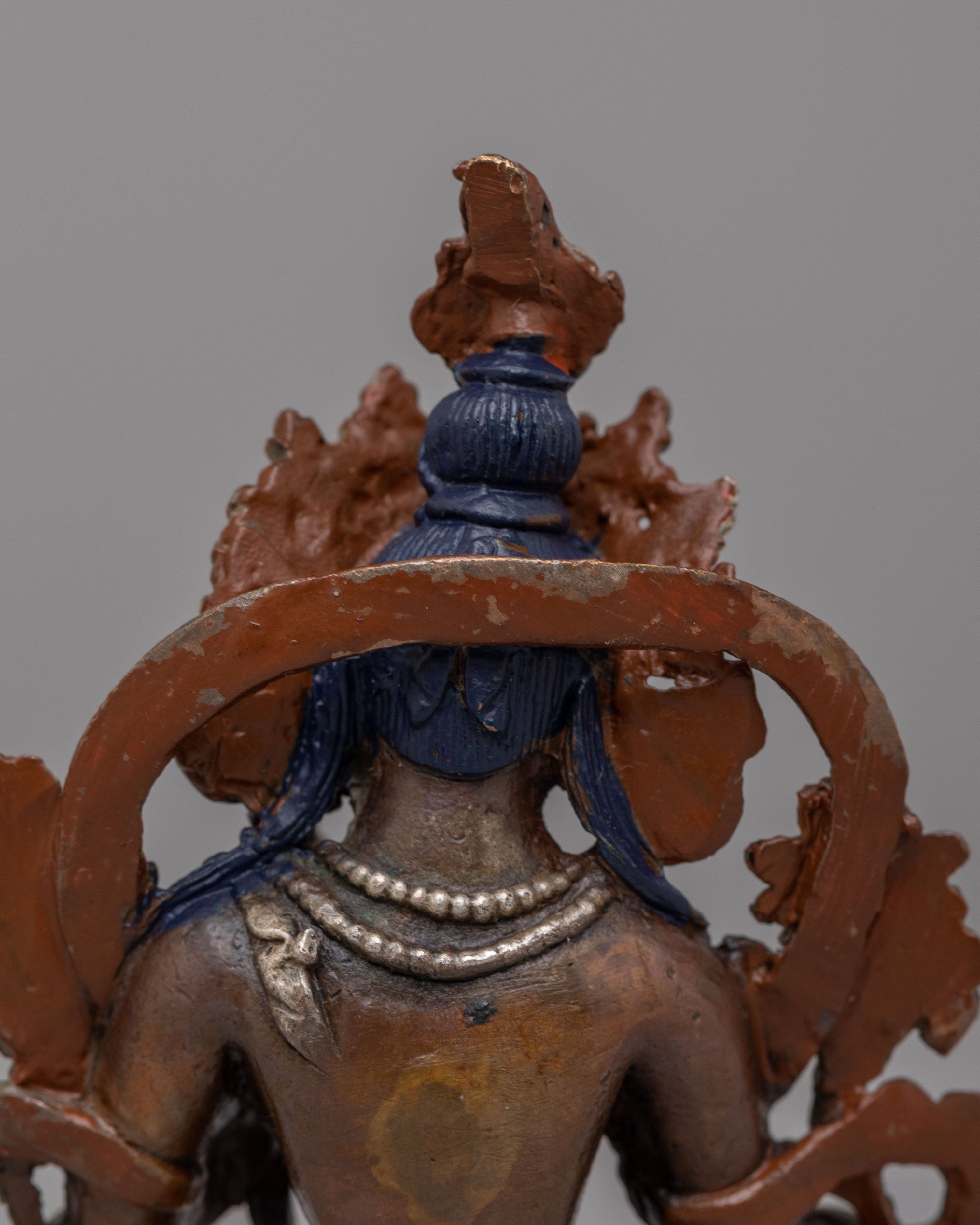 White Tara Compassion Deity Tibetan Statue | Handcrafted Spiritual Decor