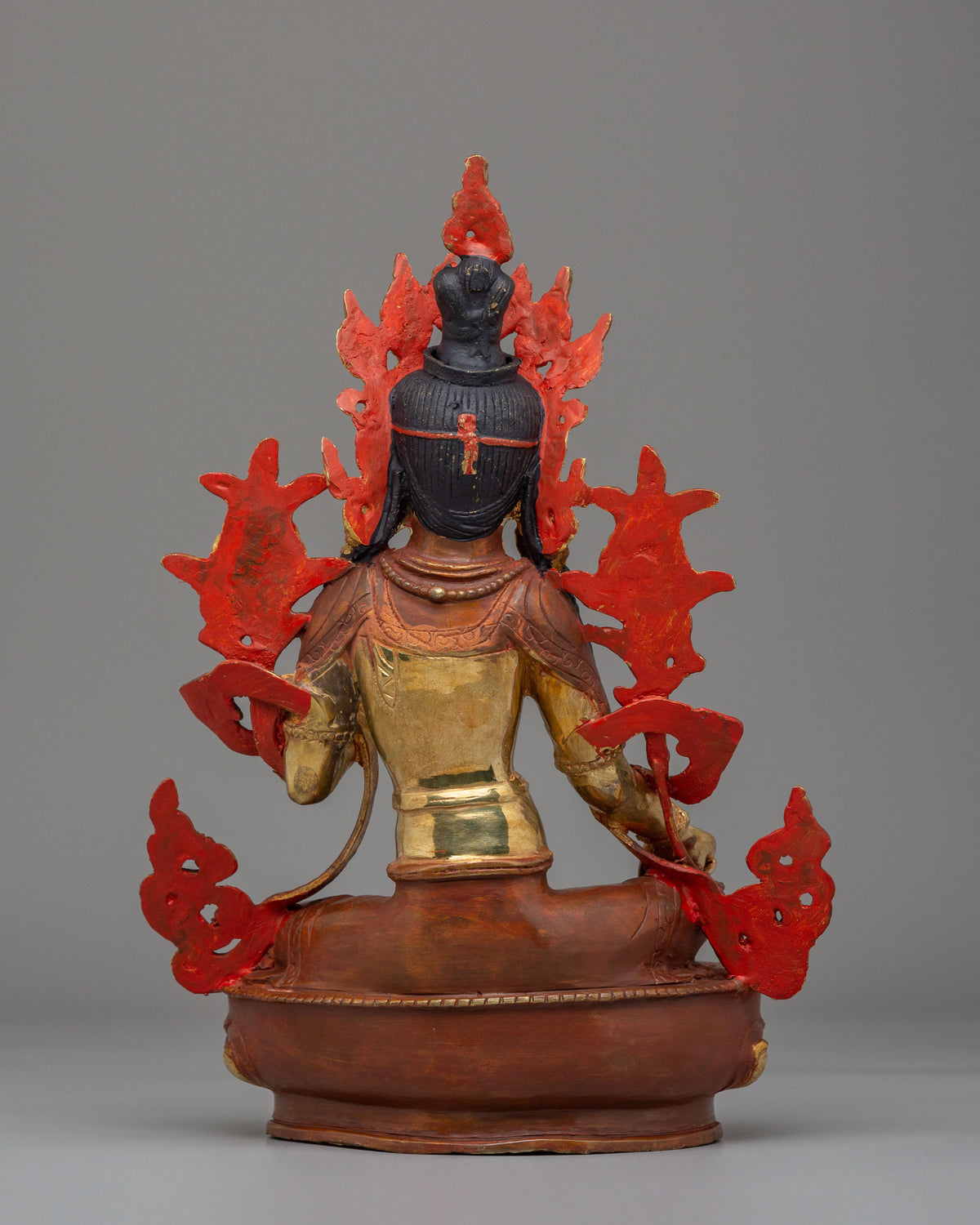 Tibetan Green Tara Goddess Statue | Spiritual Home Decor