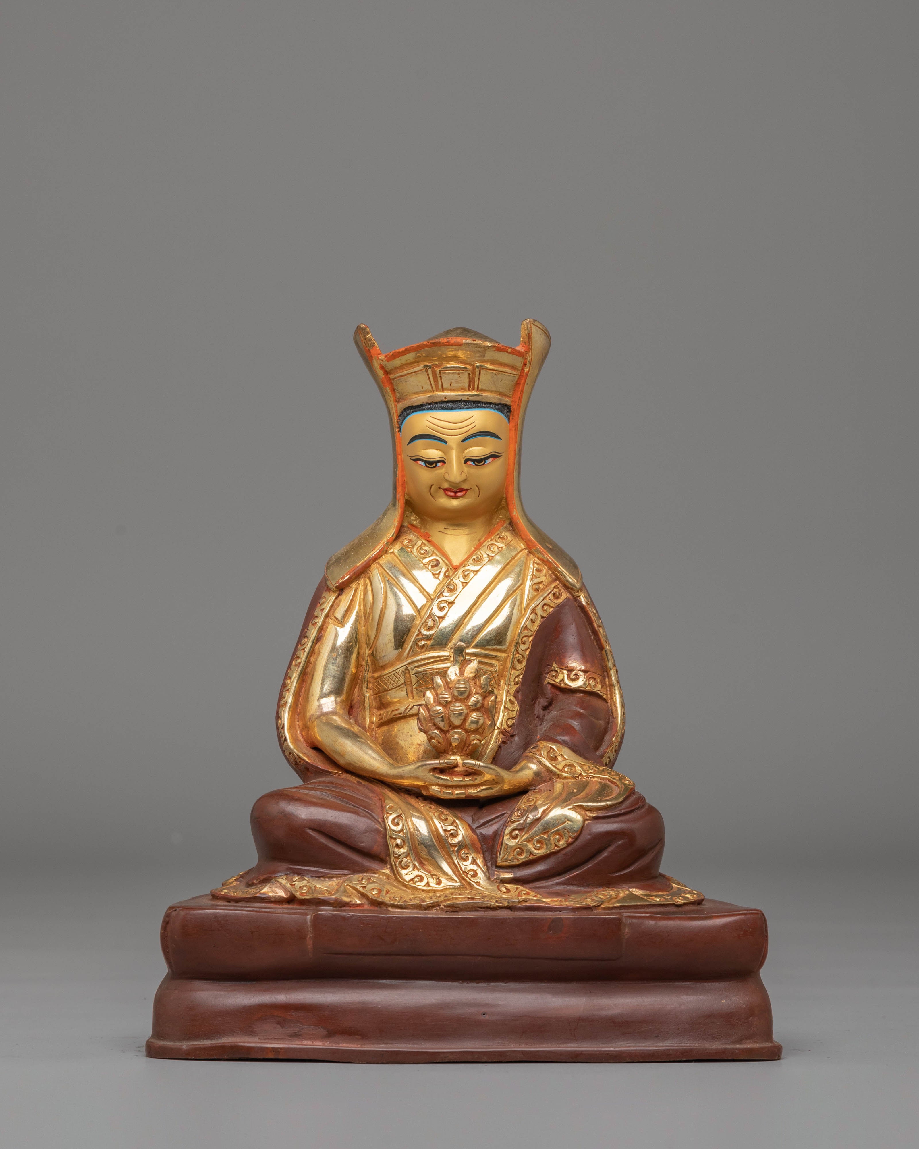 Handmade Marpha Sculpture Set | Peaceful Buddhist Art