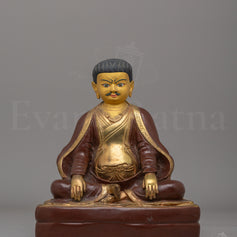 Buddhist Kagyu Master Marpha Sculpture 