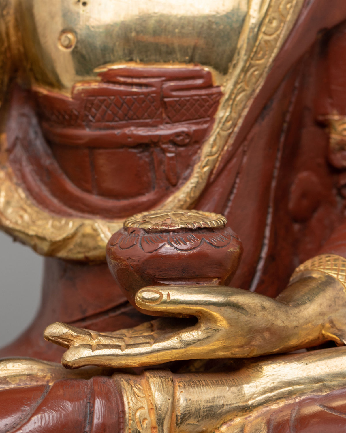 Handmade Siddhartha Gautama Buddha Statue | Sacred Shakyamuni Sculpture
