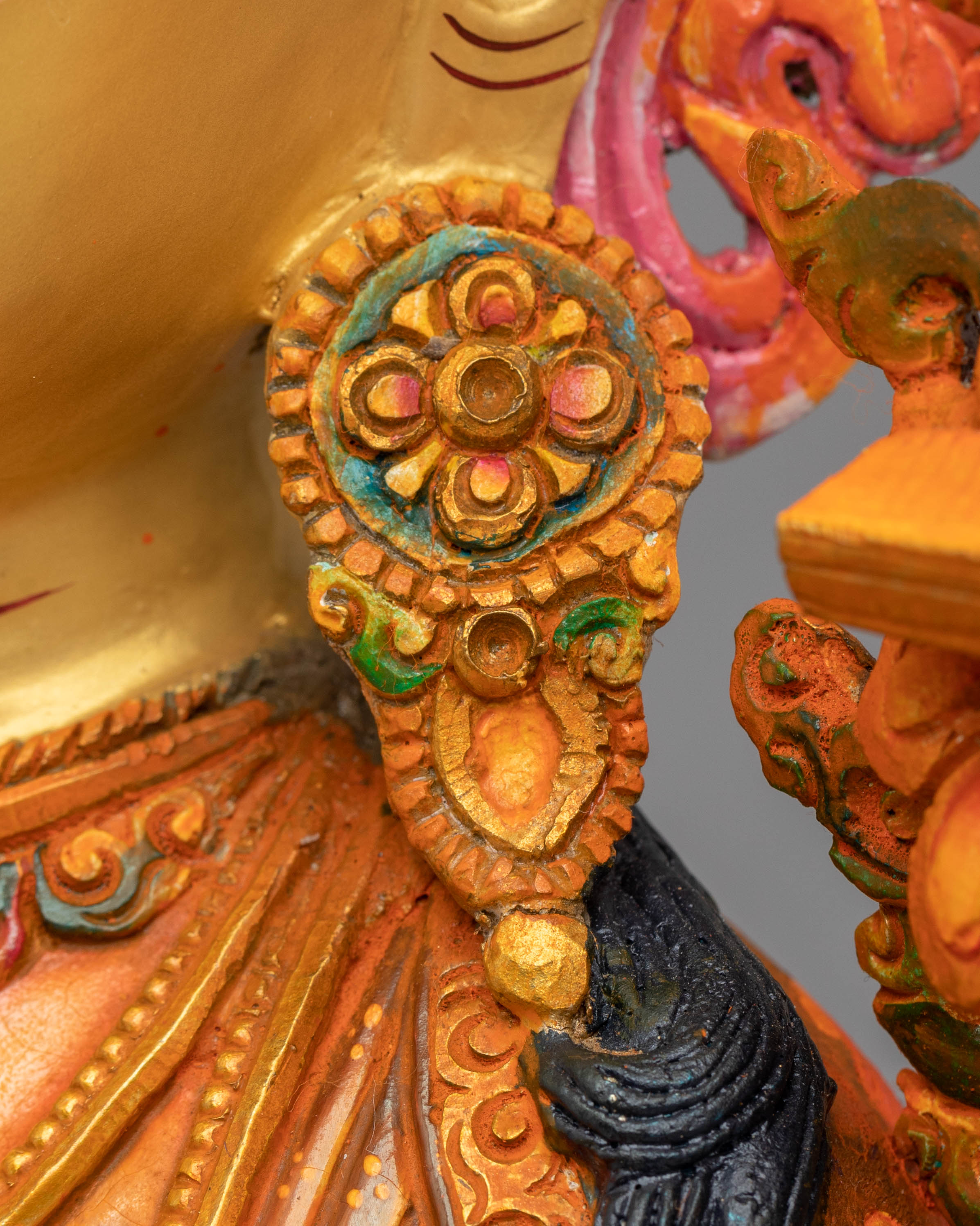 Manjushri Statue with Flaming Sword | Bodhisattva of Wisdom and Knowledge