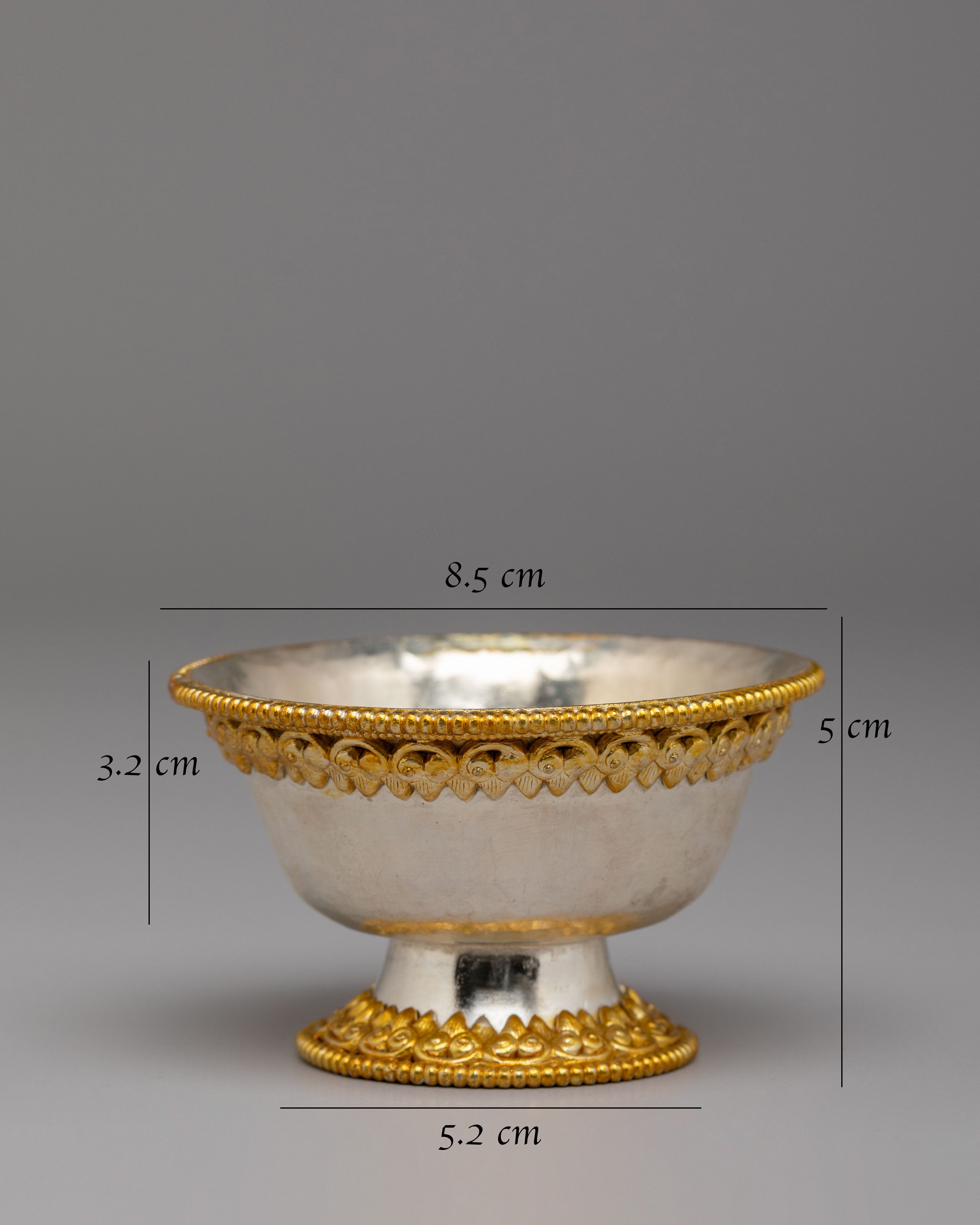 Buddhist Water Offering Bowls | Seven Sacred Cups for Puja Rituals