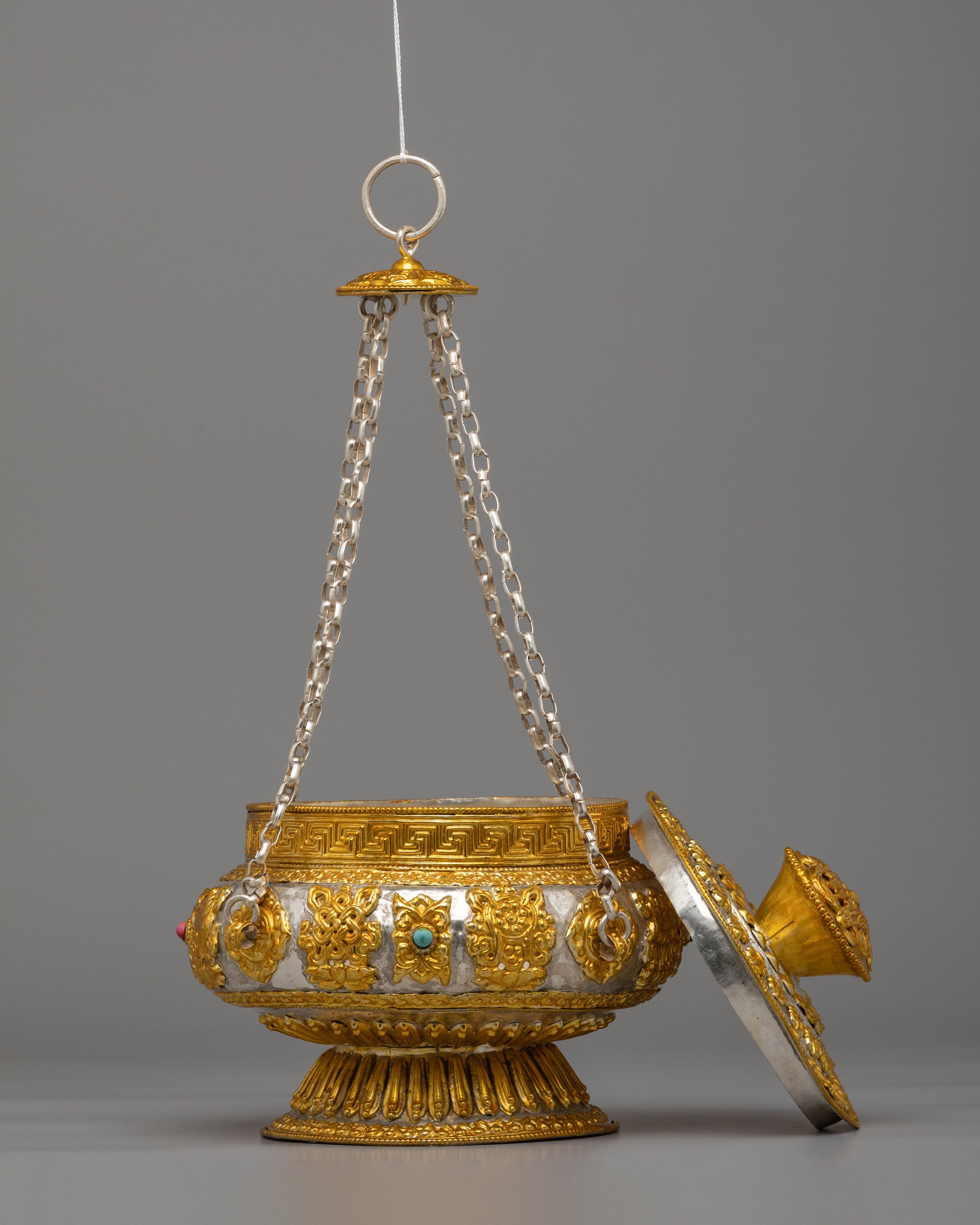 Handmade Incense Burner for Ritual | Tibetan Decorative Piece