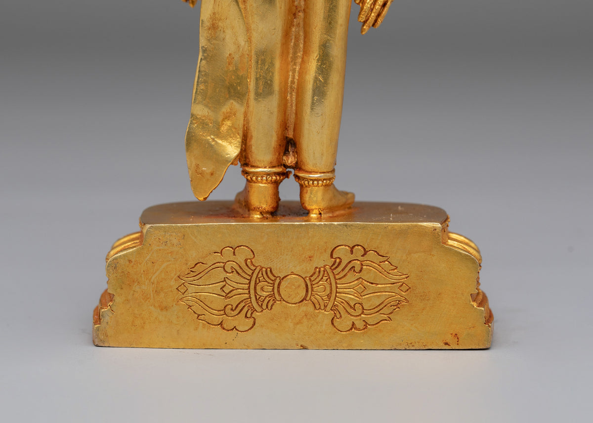 Handcrafted Lokeshwor Buddhist Statue | Divine Figure for Spiritual Decor