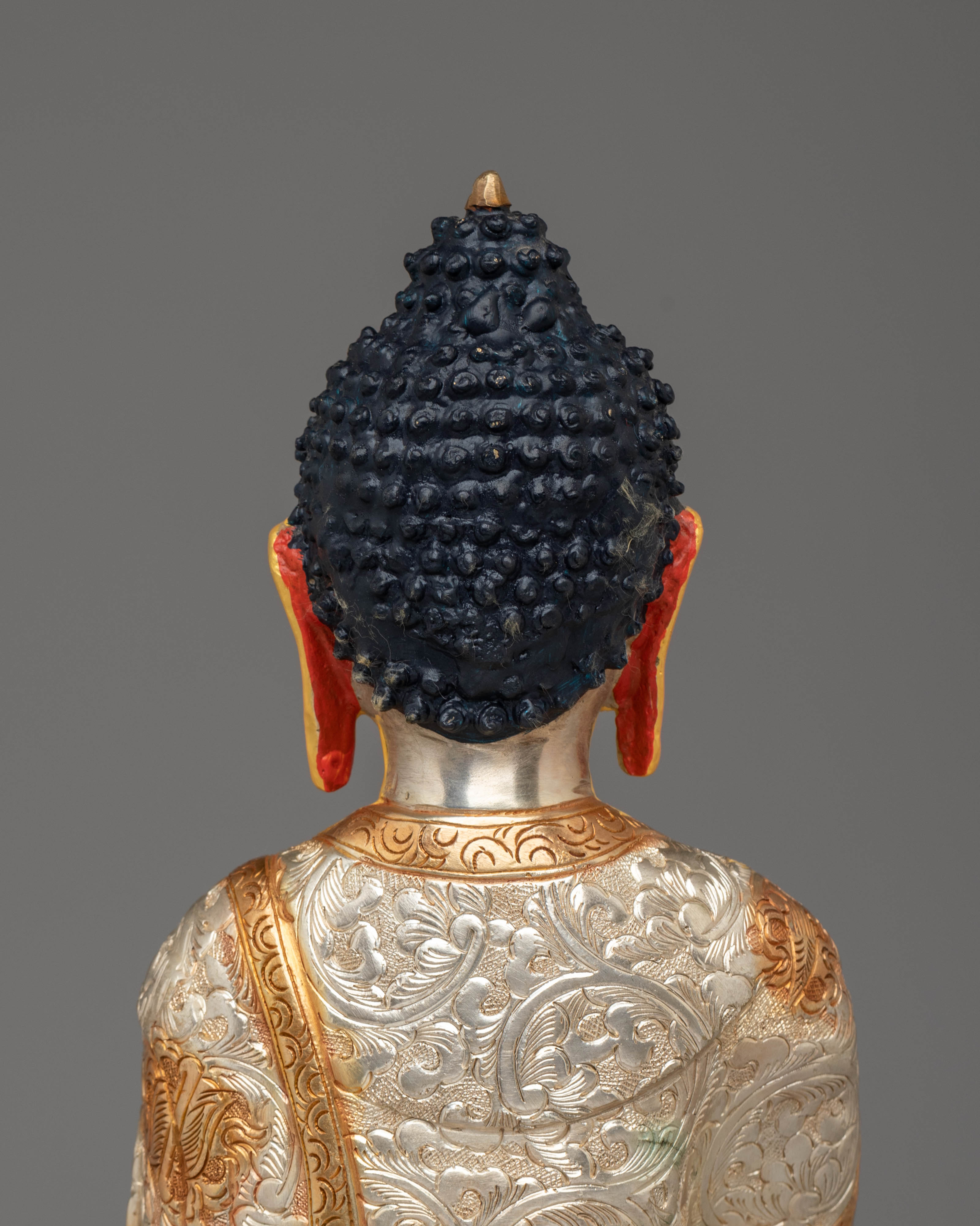 Handmade Golden Mitrugpa Statue | Immovable Buddha