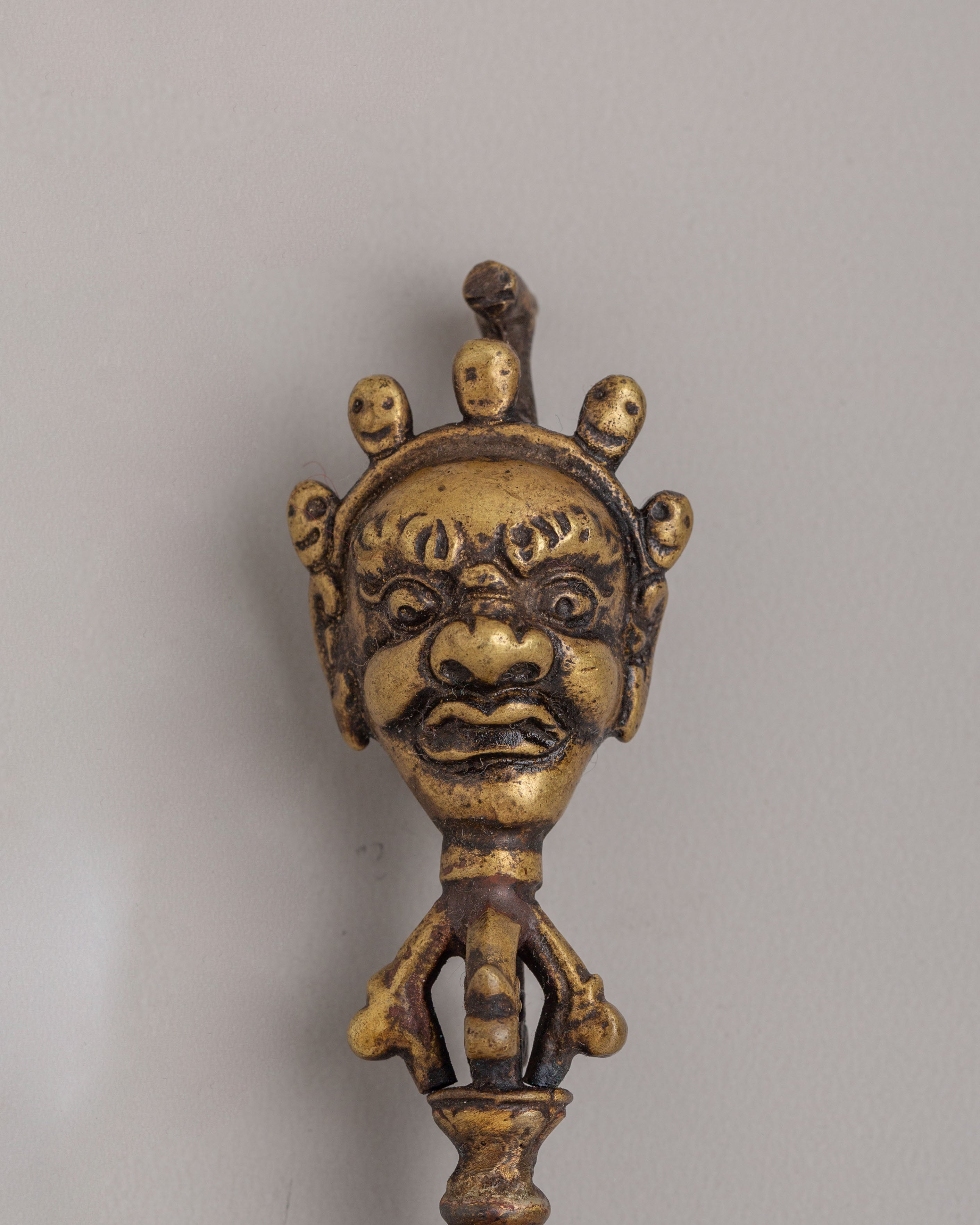 Handcrafted Buddhist Ritual Phurba | Vajrayana Buddhist Ritual Tool