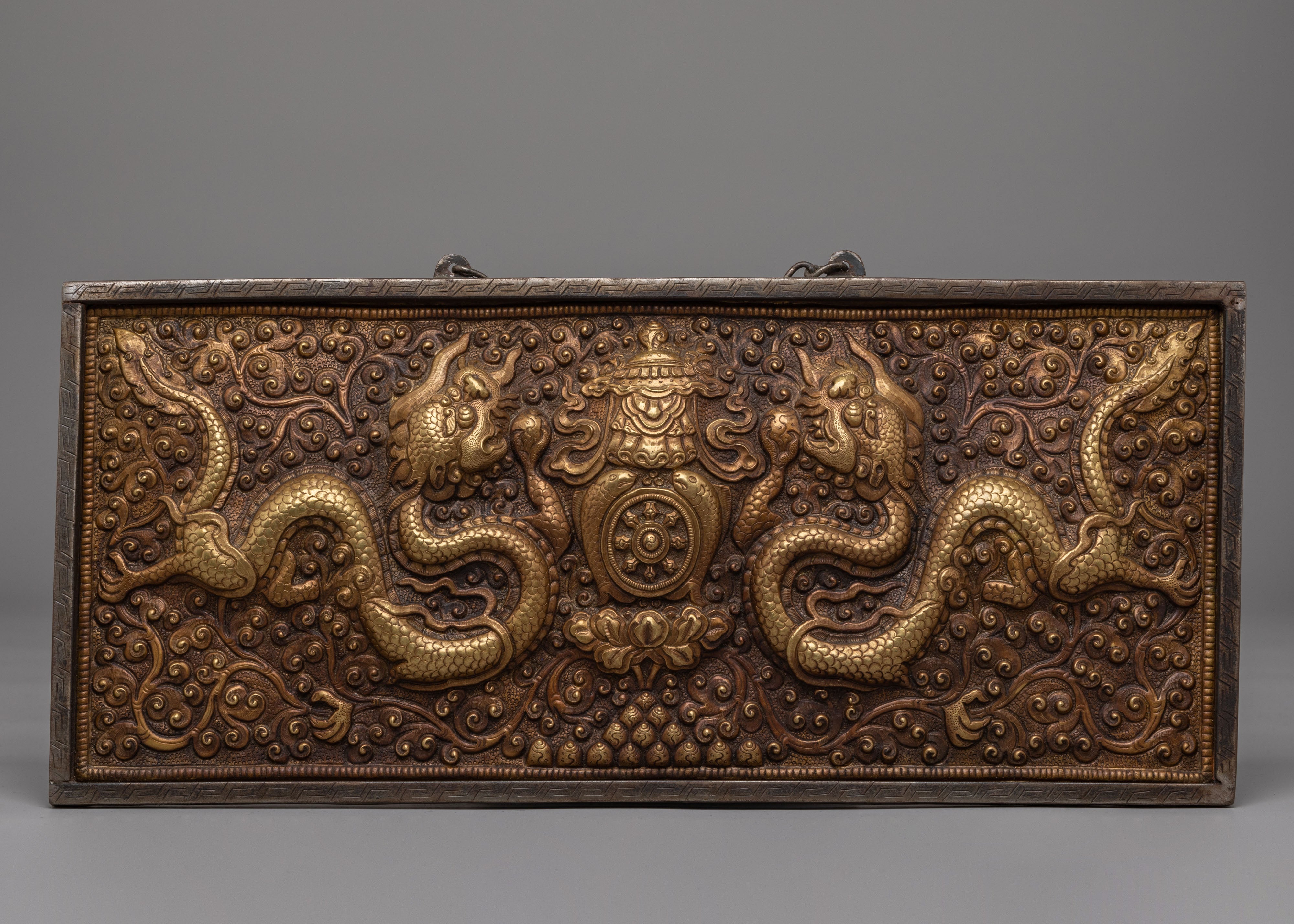 Handcrafted Himalayan Dragon Wall Hanging | Symbol of Strength