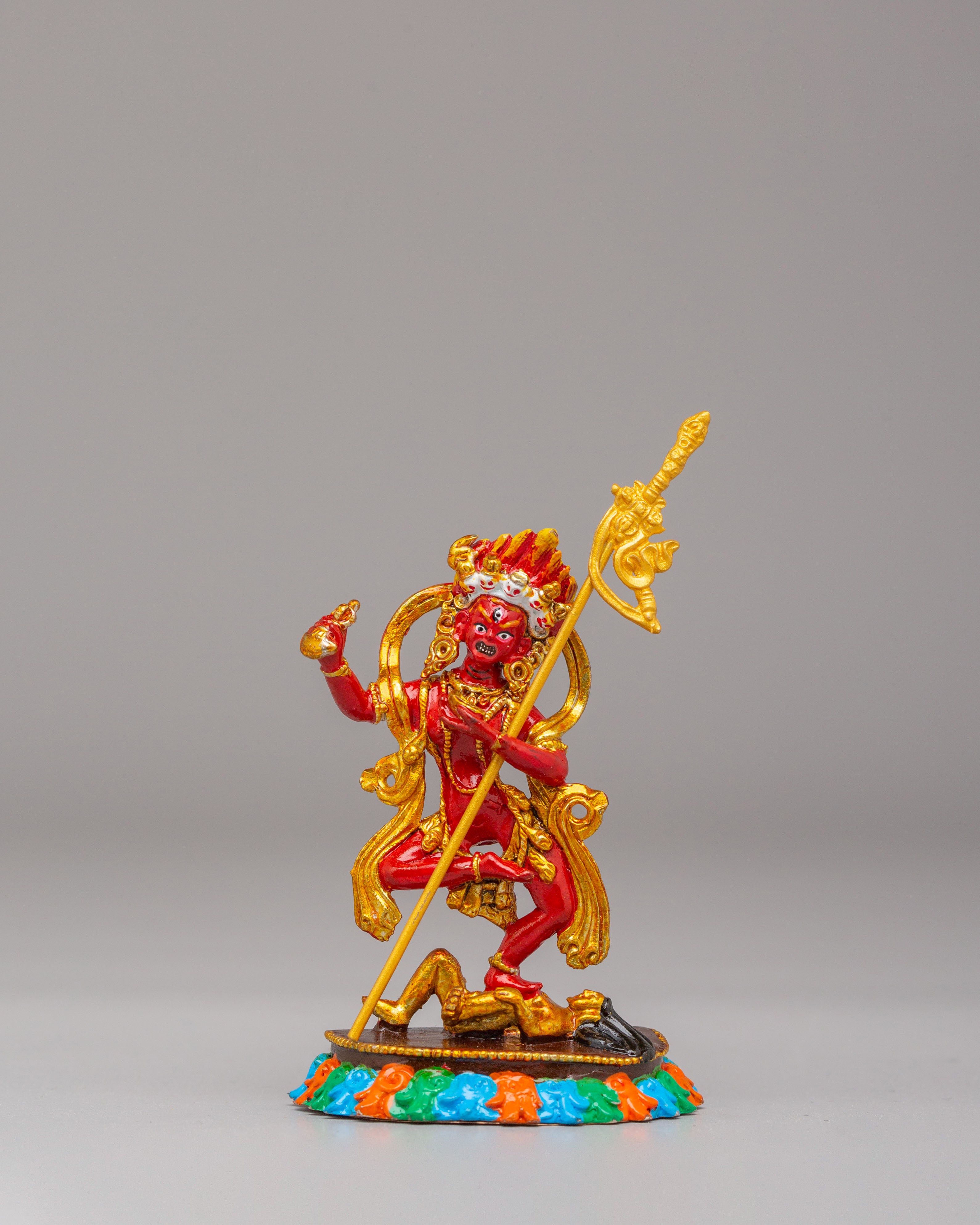Handcrafted Dakini Statue Set | Tibetan Tantric Deity Figurines