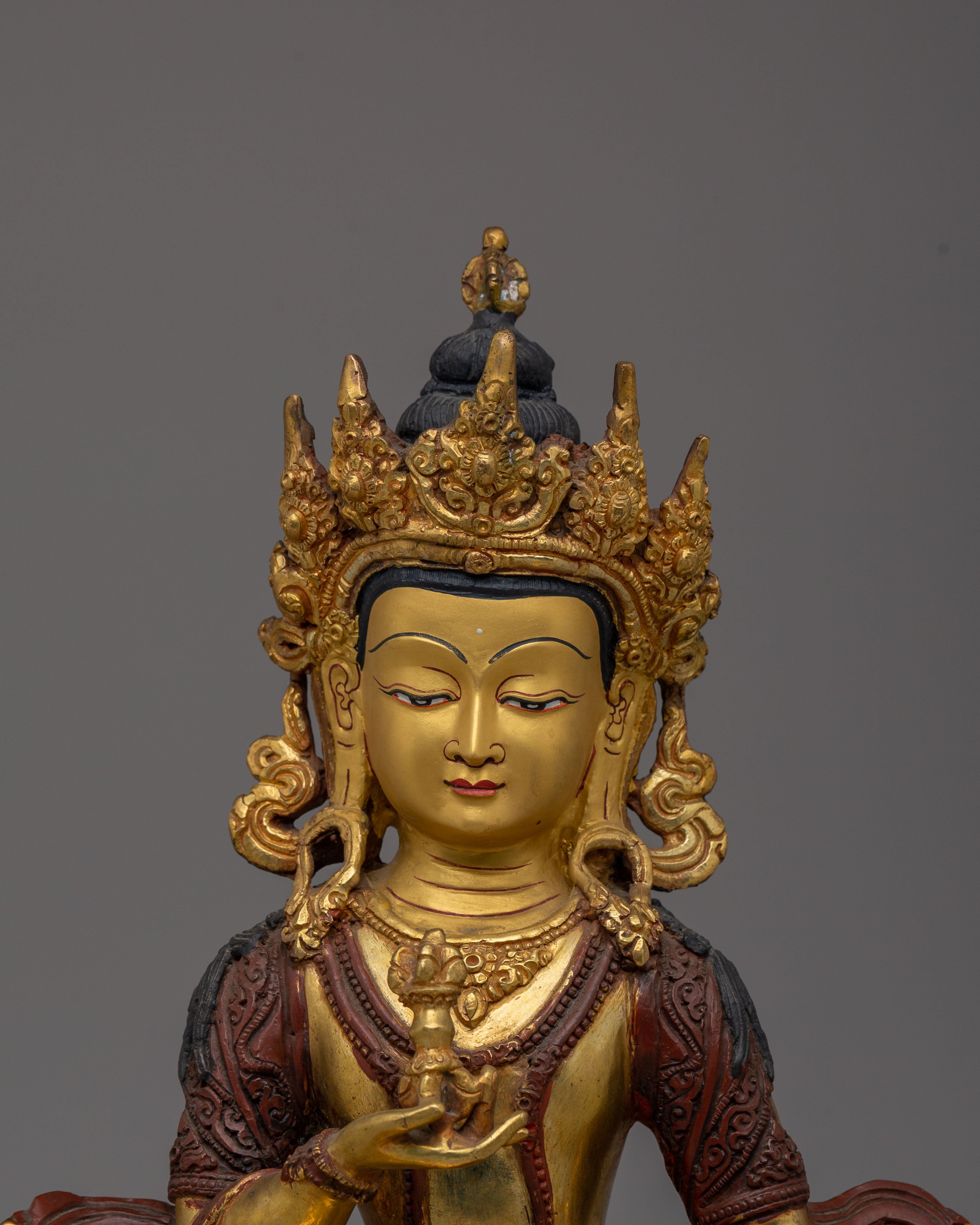 Tibetan Sacred Vajrasattva Statue | Spiritual Artwork