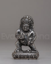 Traditional Black Dzambhala Statue