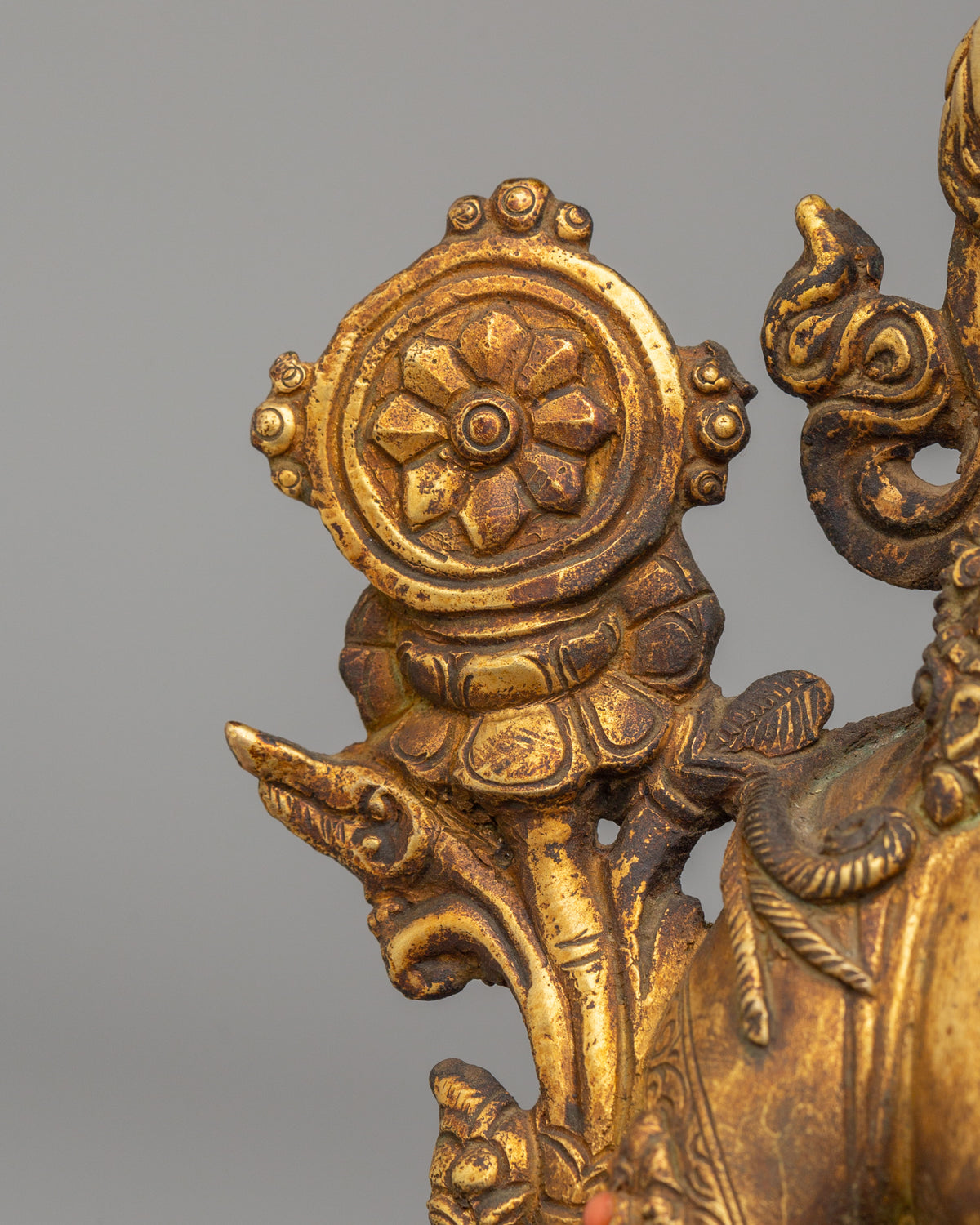 40 Years Old Maitreya Buddha Statue | Altar Meditation & Home Decor