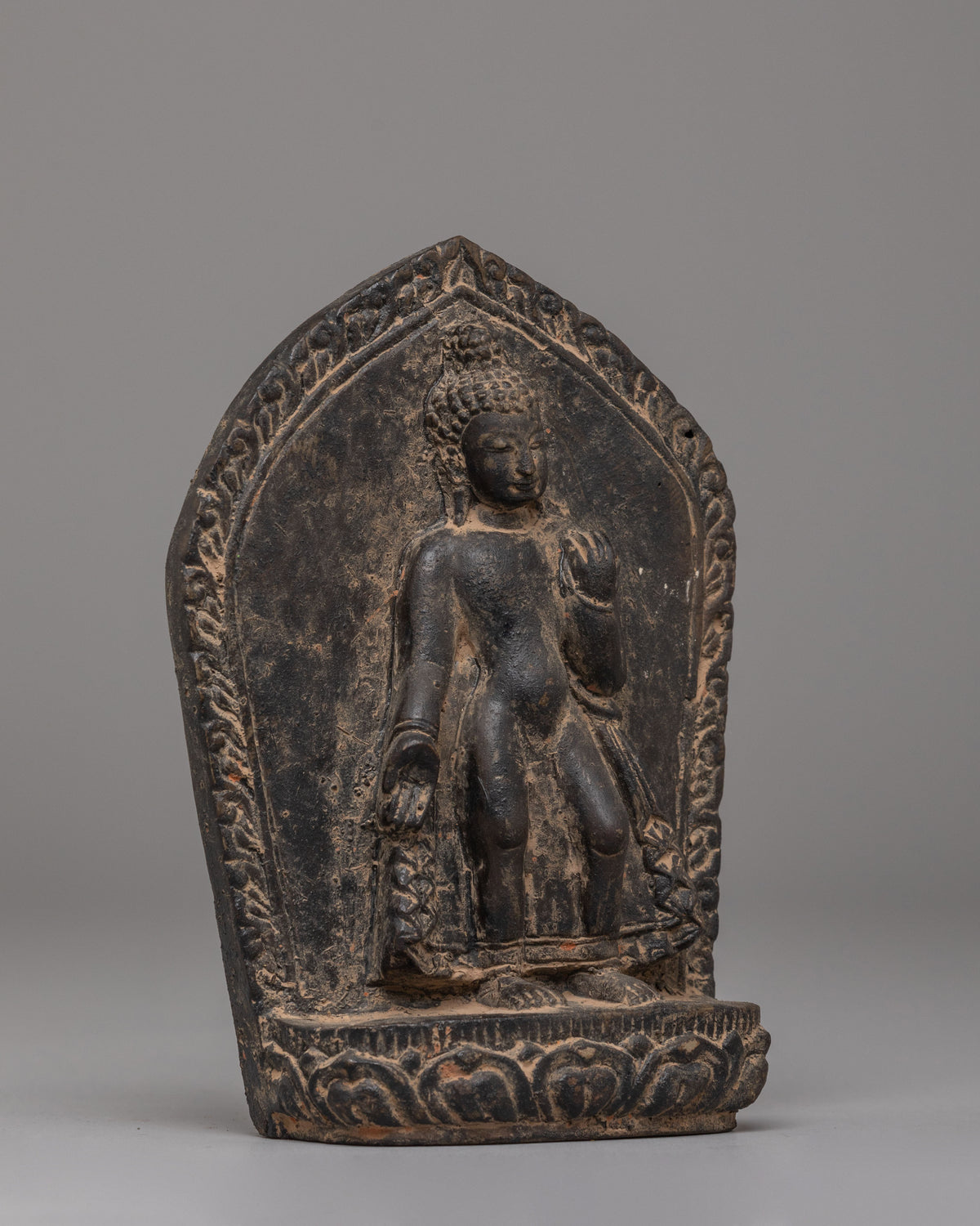 Buddha of the Past Dipankara Statue | Stone Buddhist Sculpture