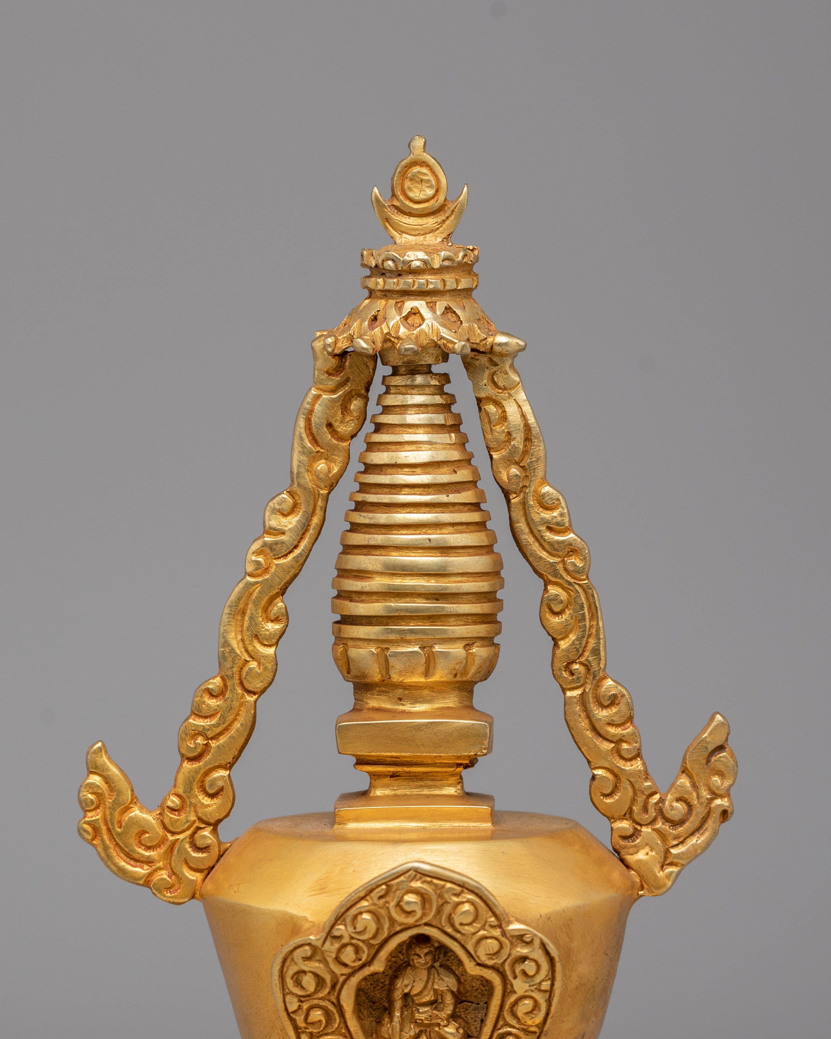 Spiritual Stupa for Rituals | Handcrafted Meditation Altar Stupa