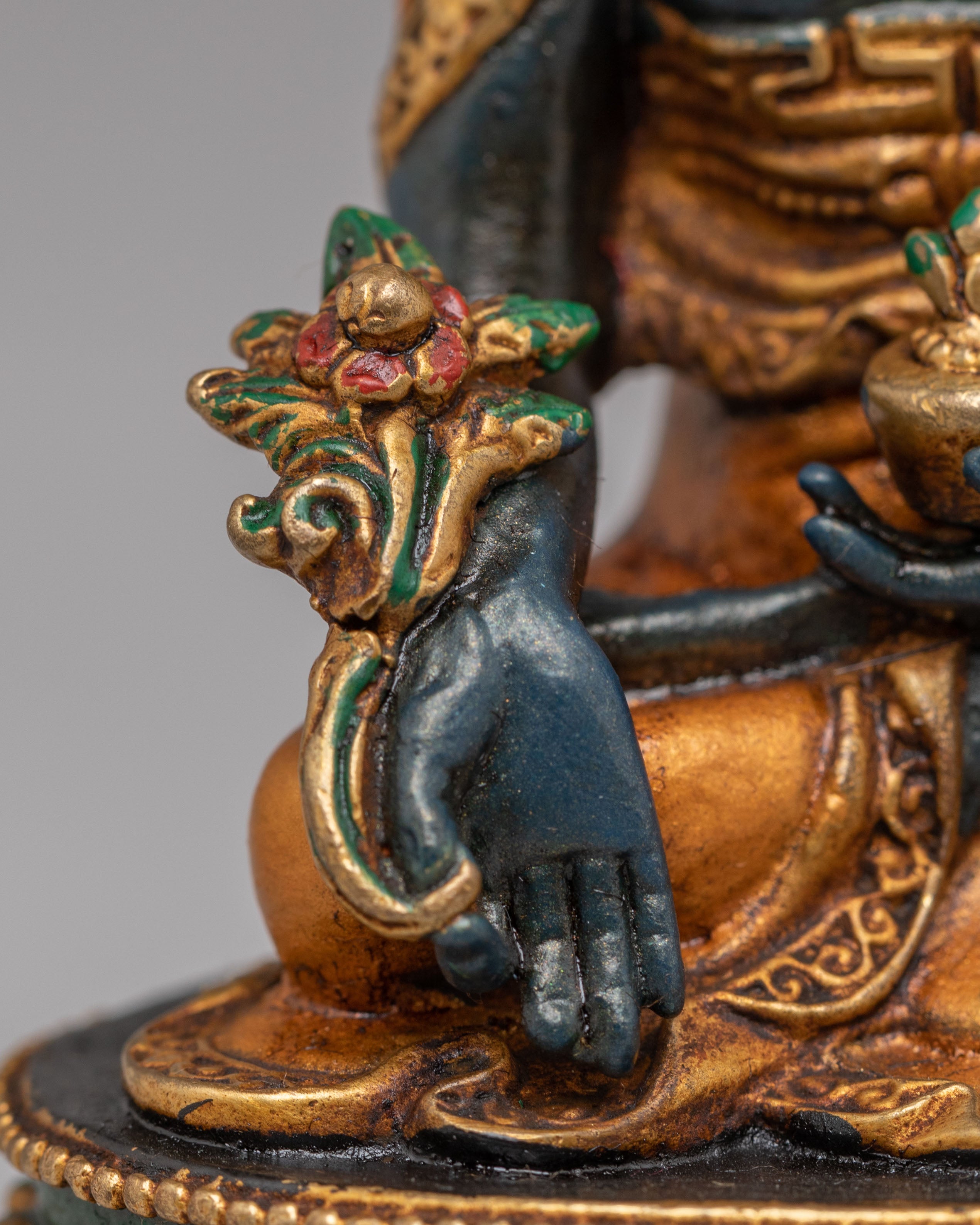 Ceremonial Medicine Buddha Statue | Spiritual Decor