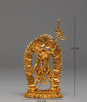 Sacred Statue of Tantric Deity Vajrayogini | Tibetan Buddhist Art