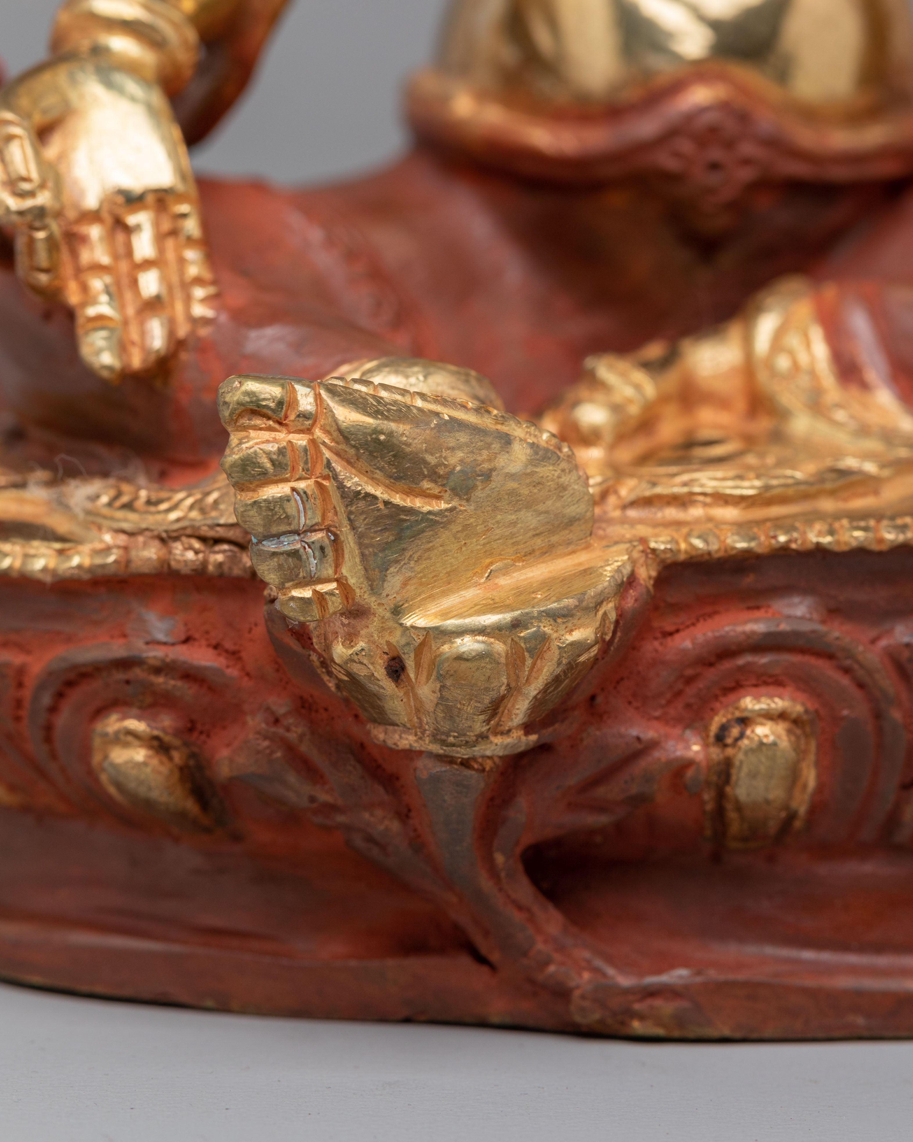 Enlightened Green Tara Goddess Statue | Buddhist Altar Decor