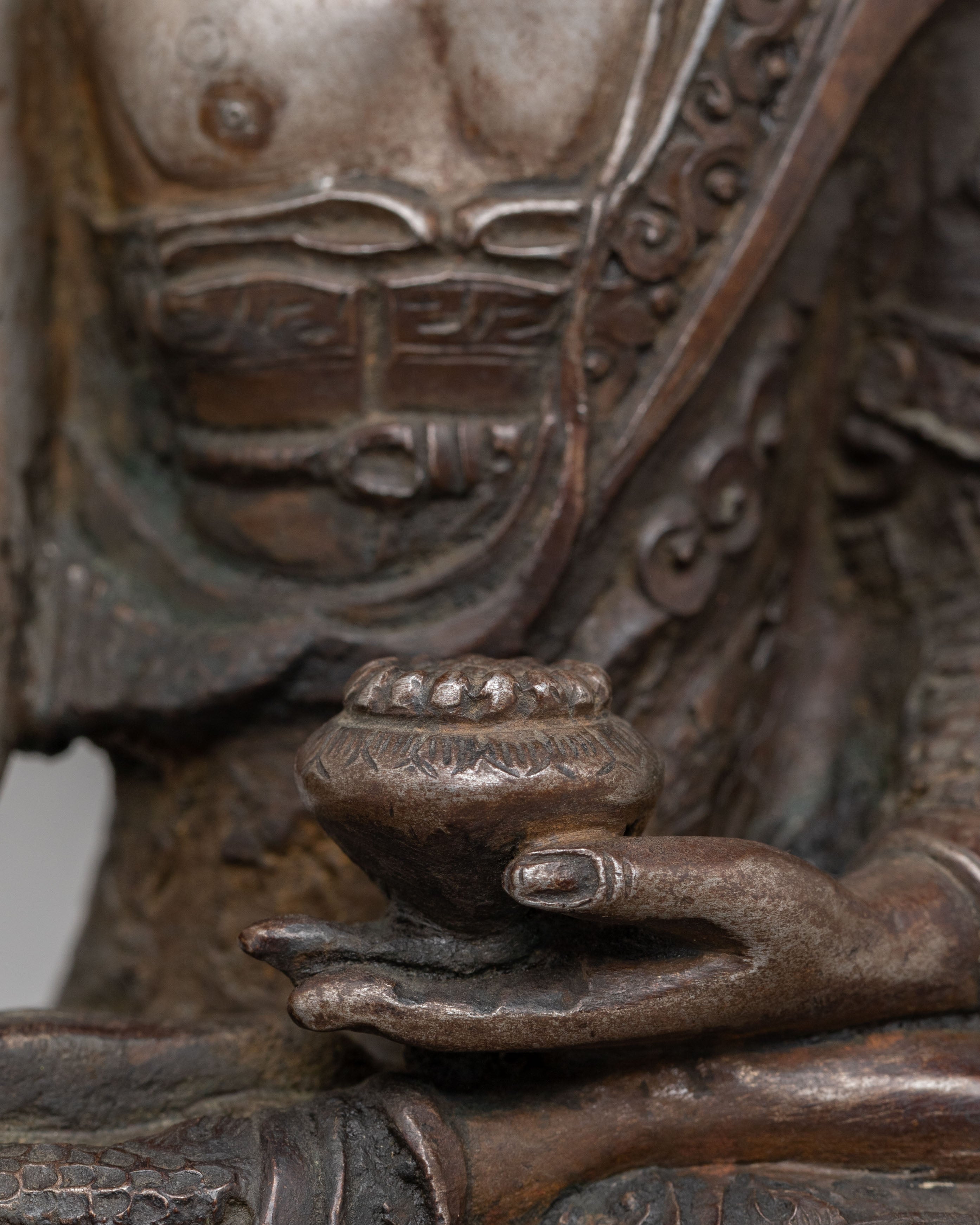 Enlightenment Shakyamuni Buddha Statue | Iron Buddha