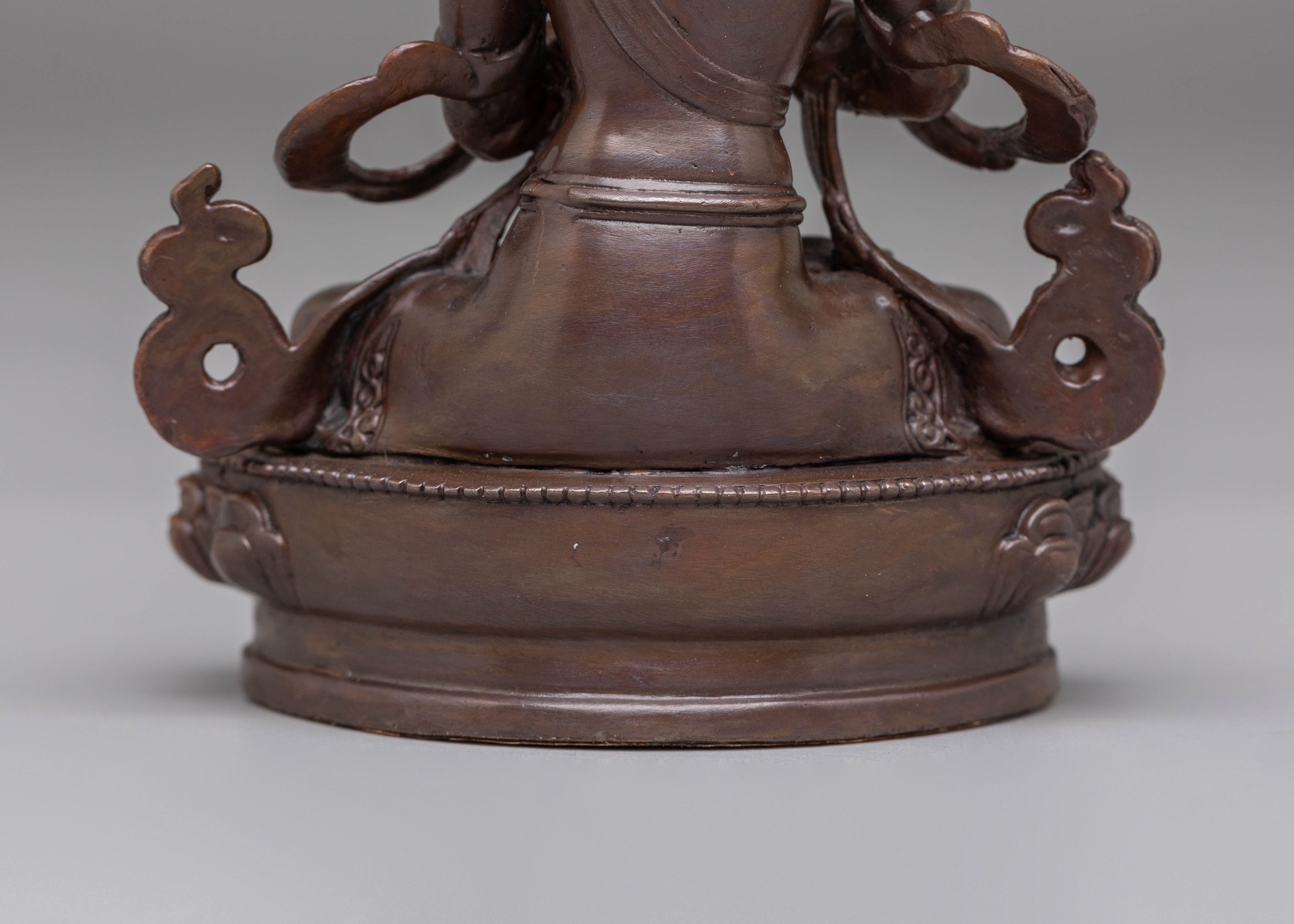 Sacred Vajradhara Buddha Statue | Tibetan Spiritual Art