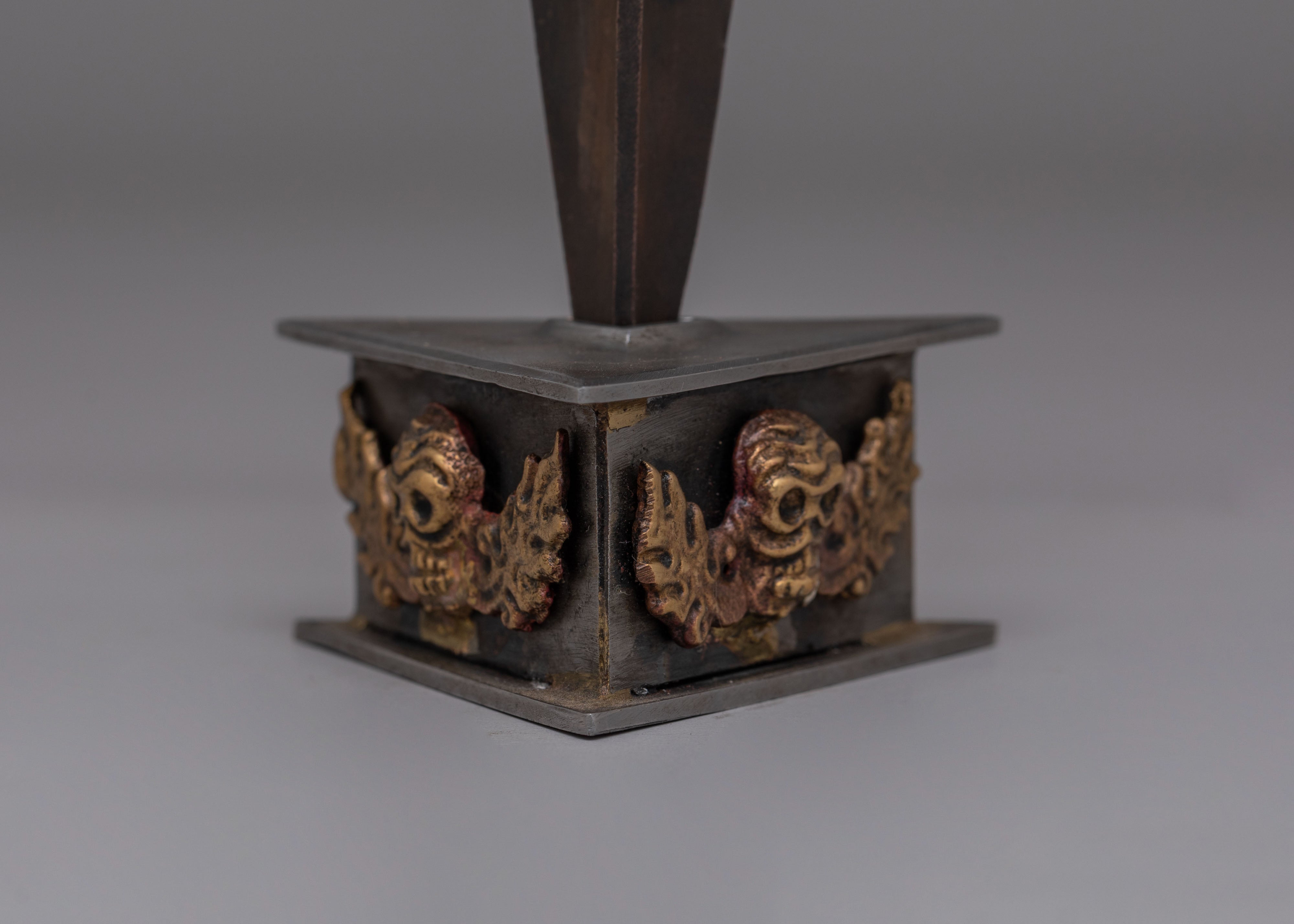 Handcrafted Sacred Tibetan Phurba | Ritual Dagger for Spiritual Practice
