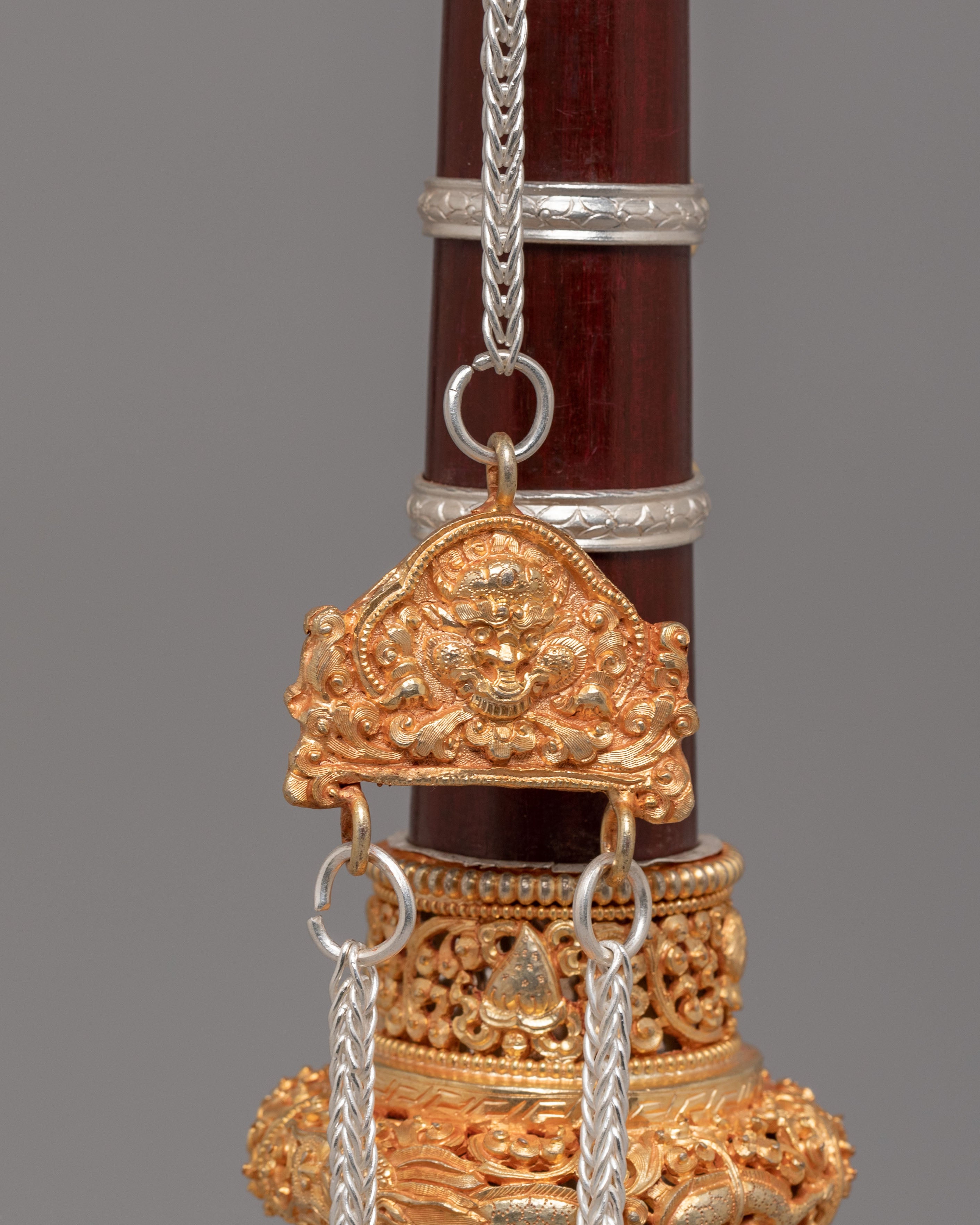 Buddhist Ritual Gyaling Set | Ritual Trumpet Set