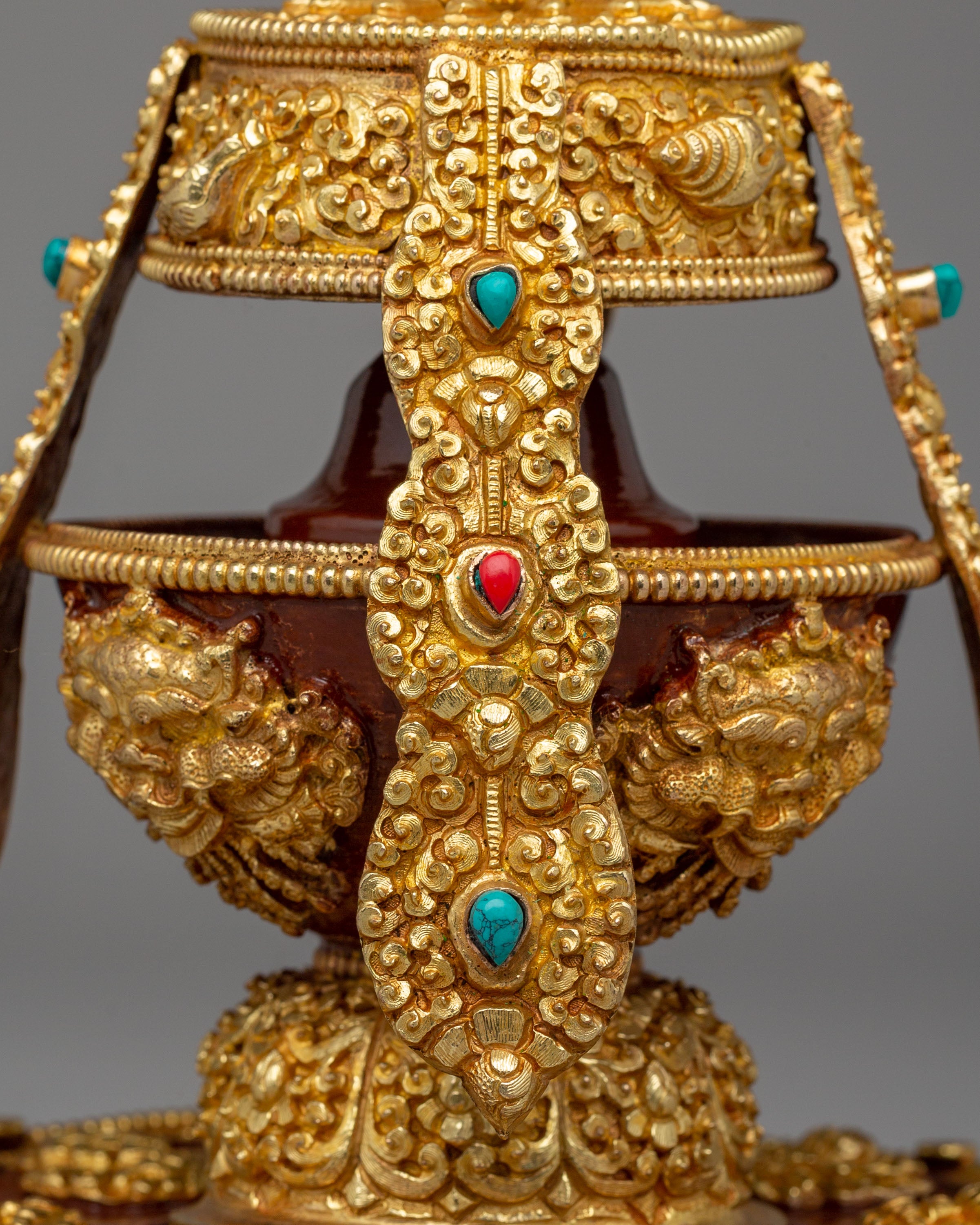 Sacred Altar Long Life Vase | Buddhist Long Life Offering Vase