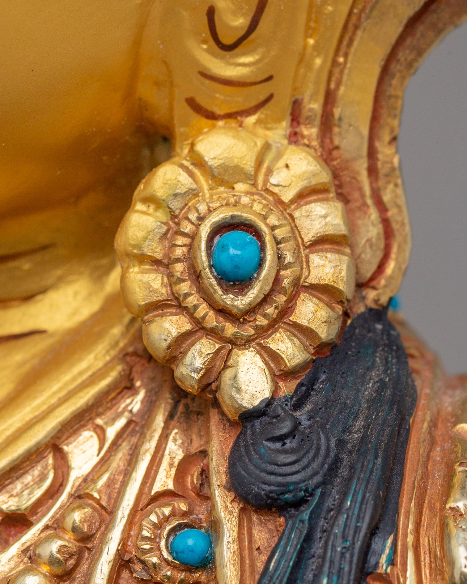 Tibetan Guru Norla Deity Statue | Perfect Spiritual Home Decor