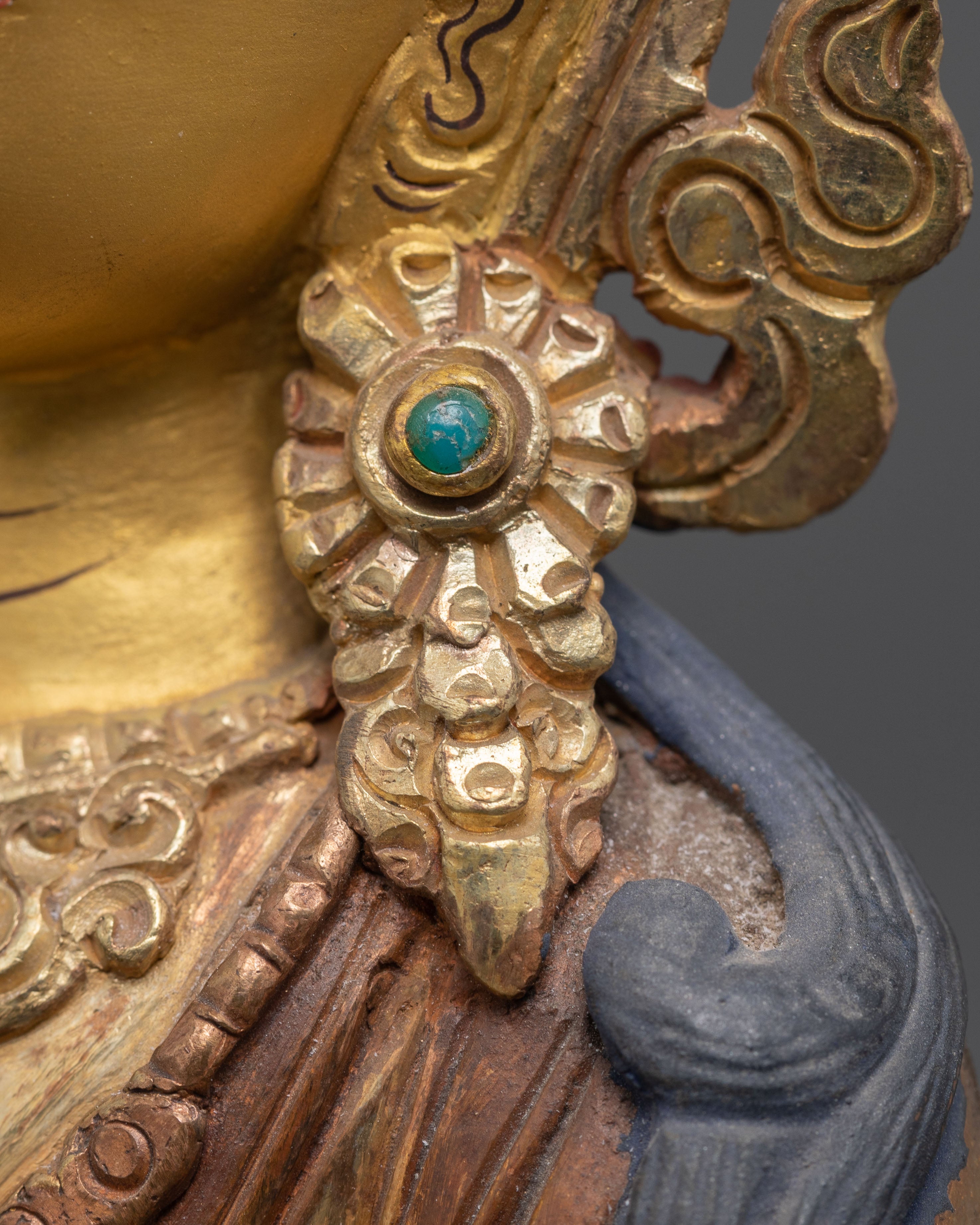 Tibetan Vajrasattva Purification Deity Statue | Vajrayana Art