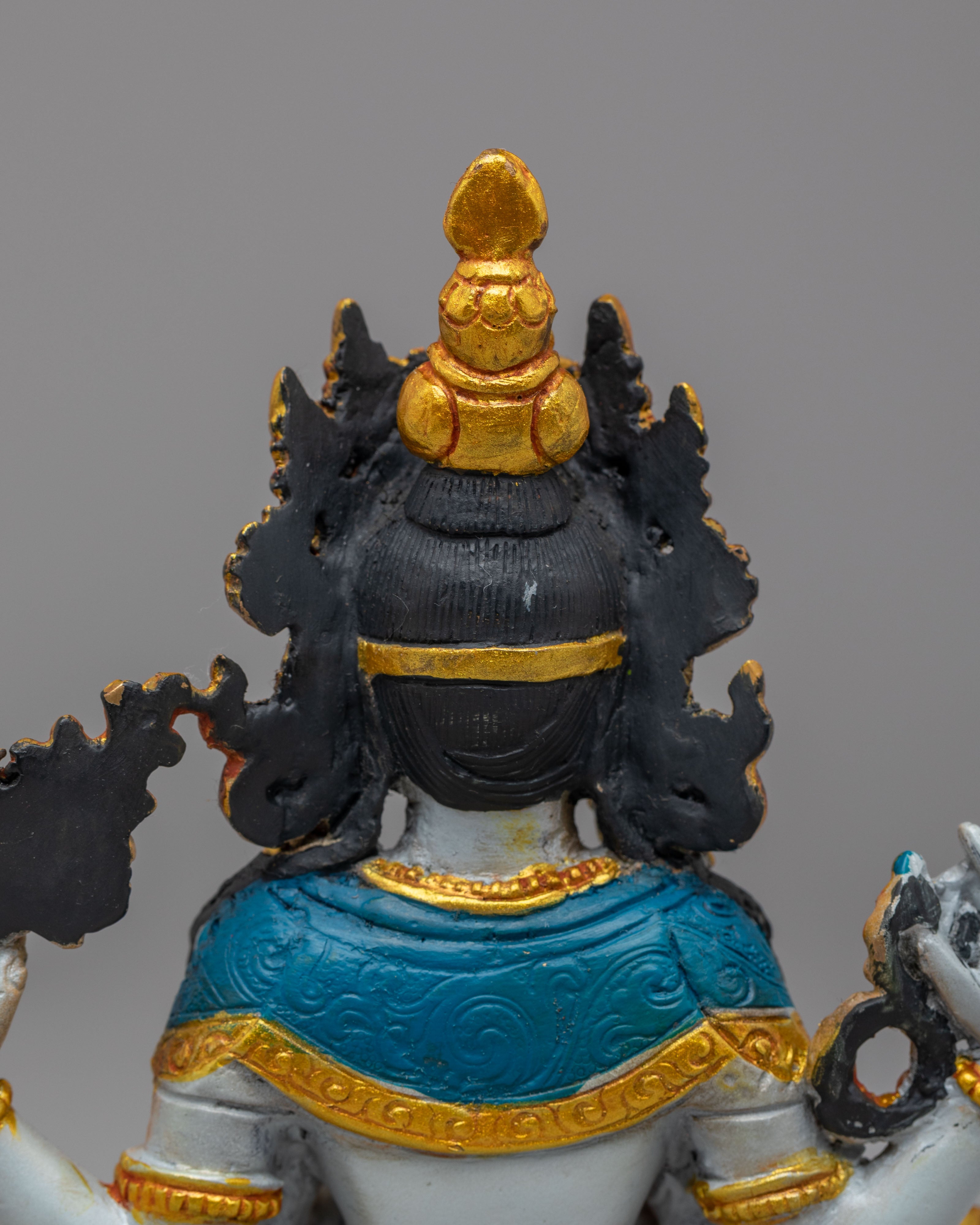 Sacred Chenrezig Meditation Statue | Tibetan Bodhisattva of Compassion