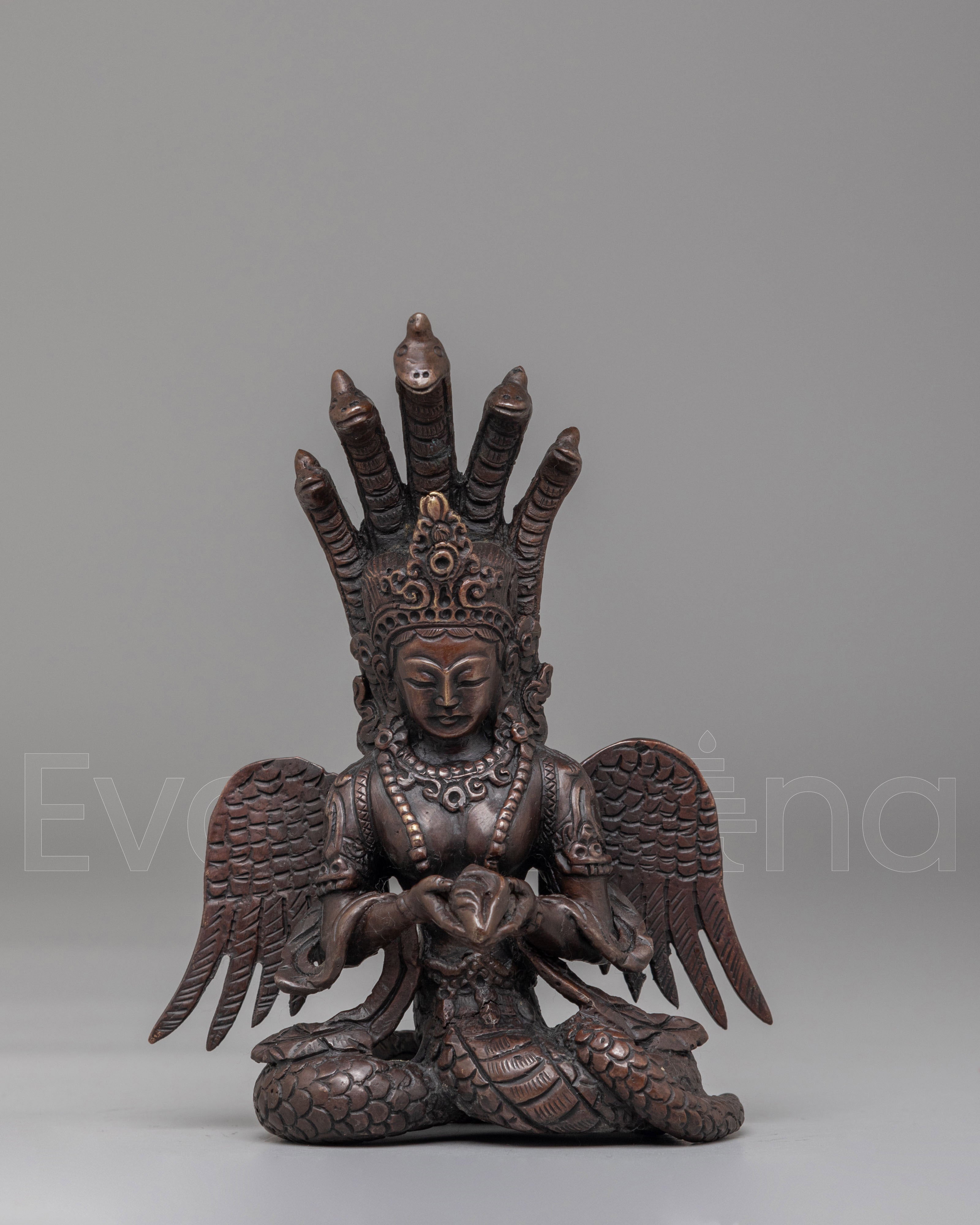 Handmade Ritual Naag Kanya Statue