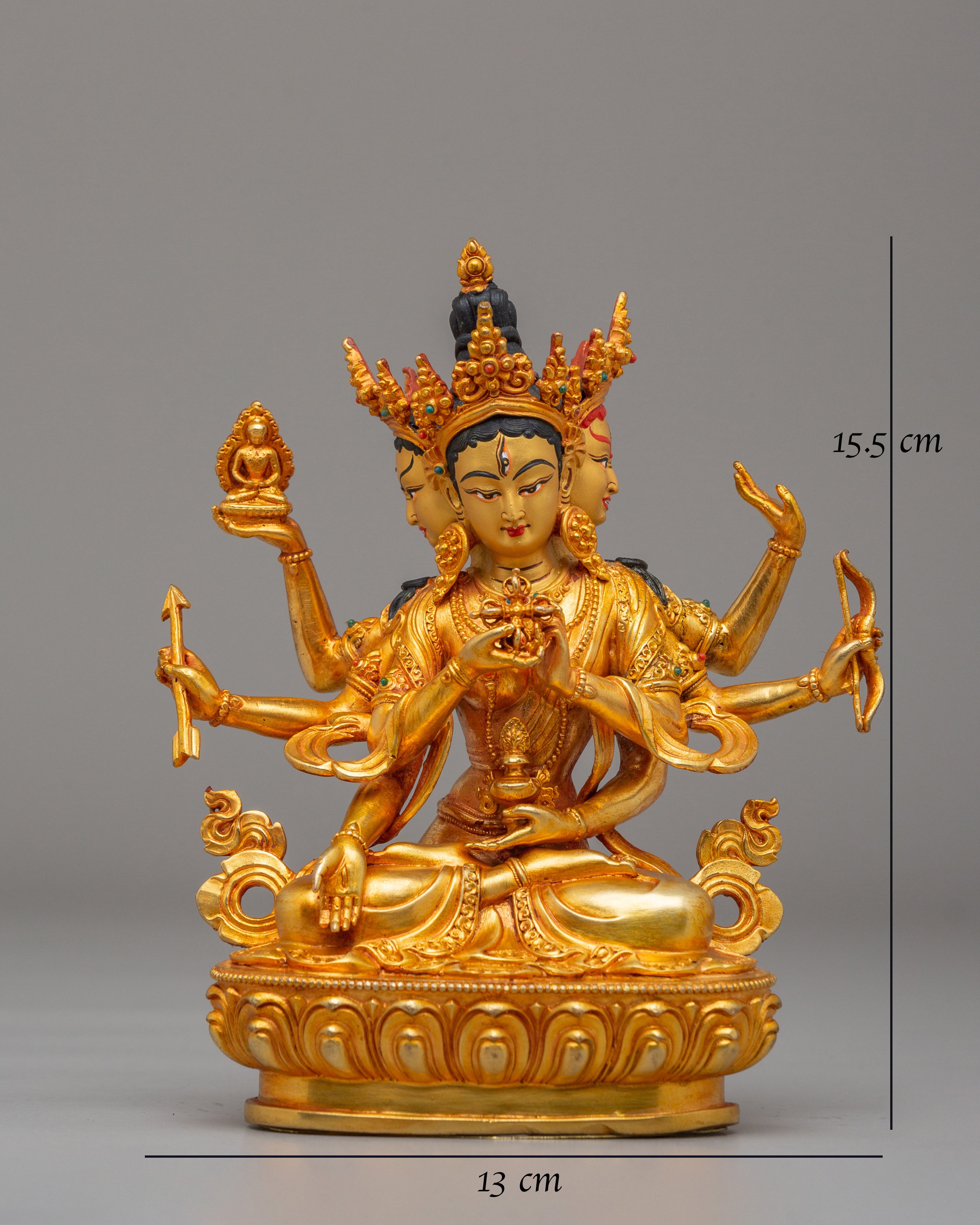 Traditional Buddhist Namgyalma Sculpture | Symbol of Protection and Longevity