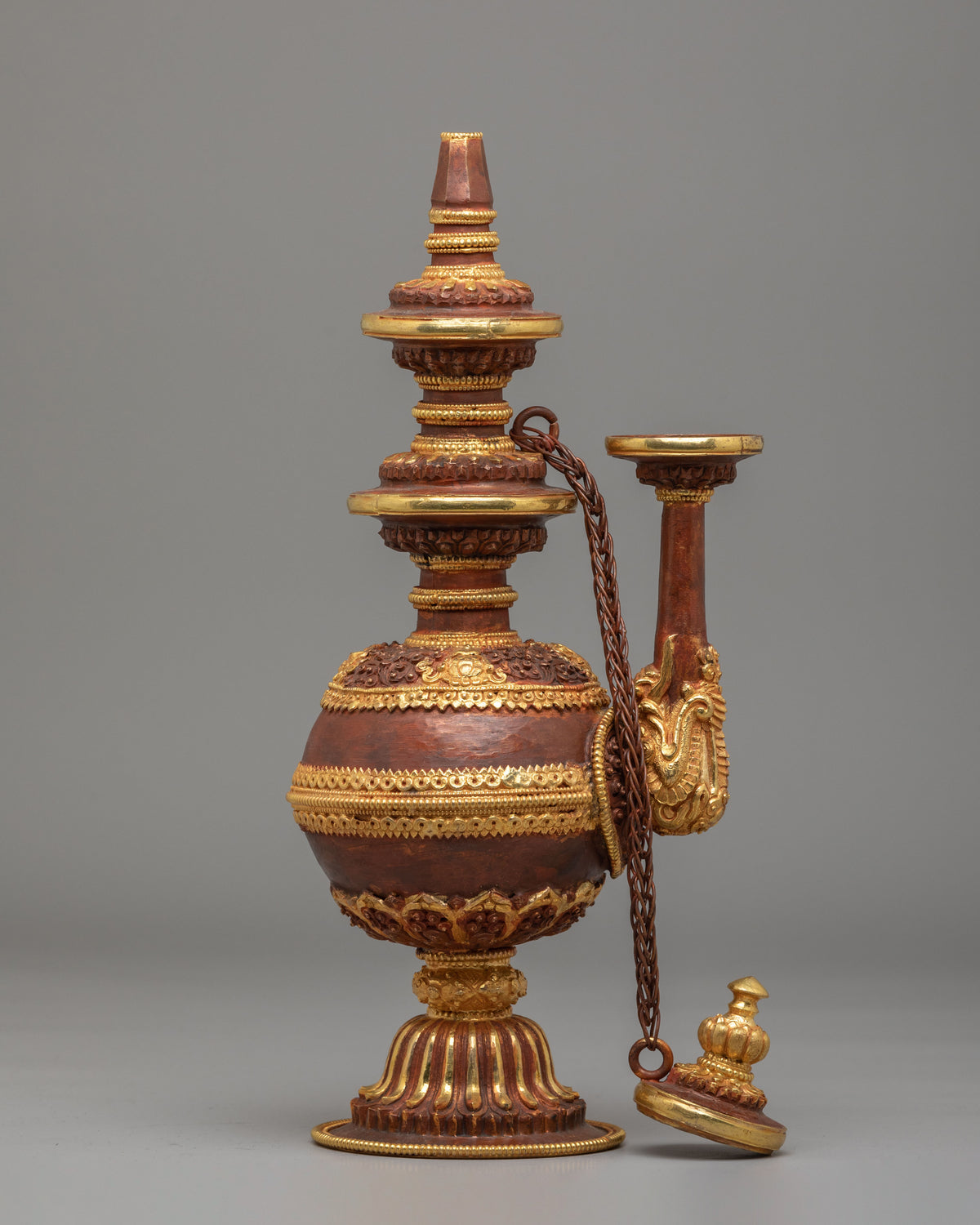 Tibetan Water Vessel | Ritual & Meditation Artifact