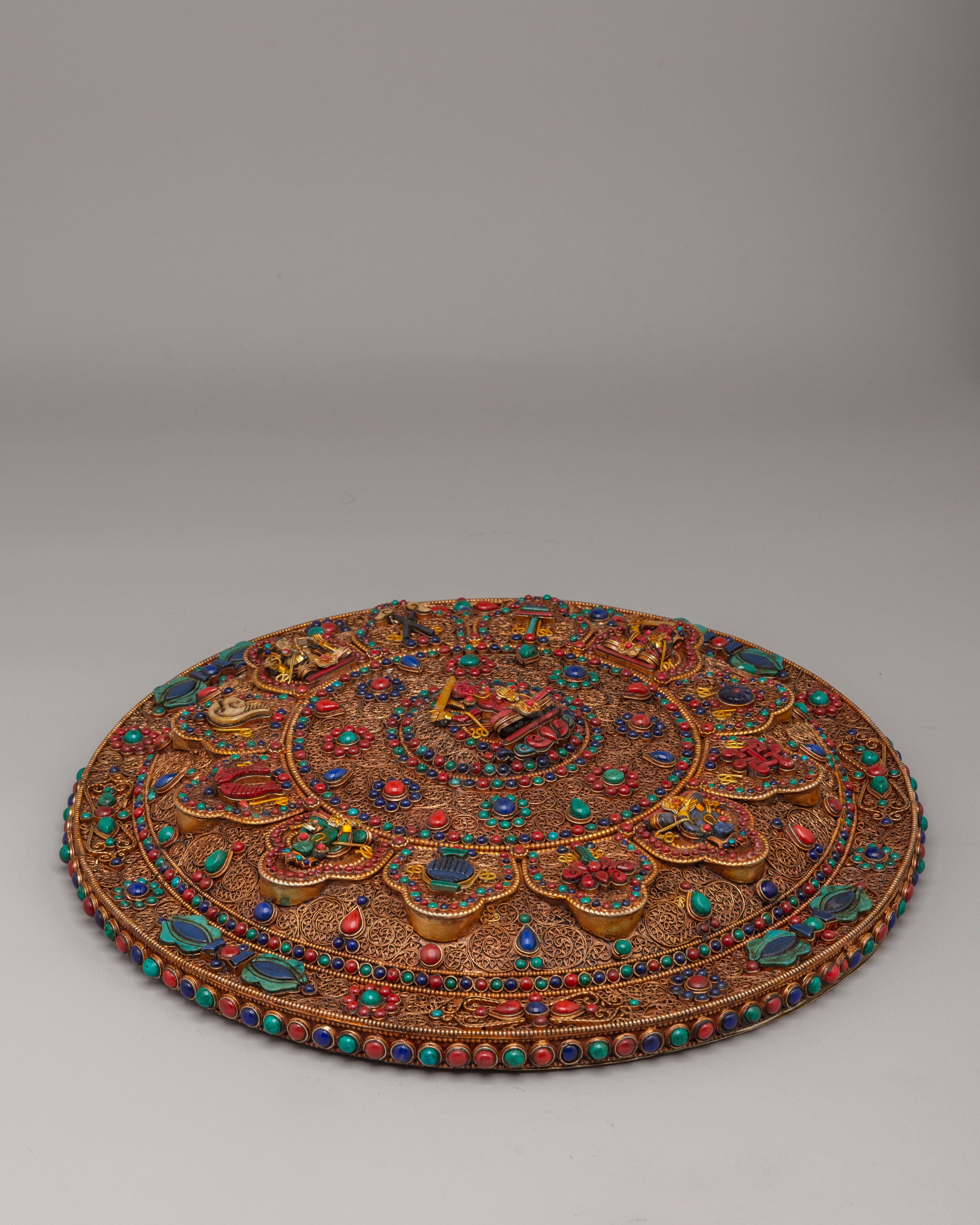 Manjushri Mandala Wall Hanging | Sacred Tibetan Artwork