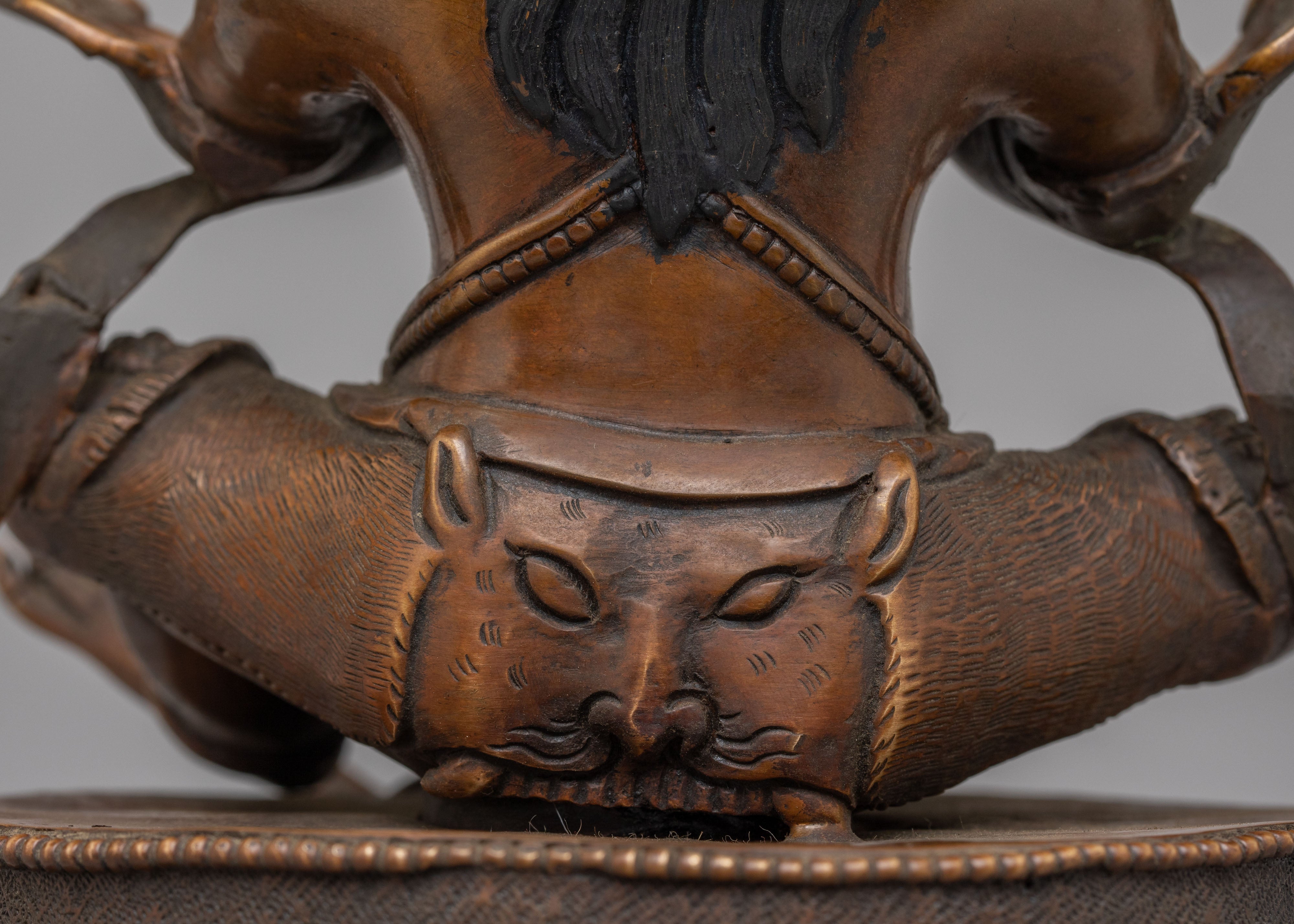 Tibetan Vajradhaka Sculpture for Purification | Buddhist Altar Decor for Ritual Practice