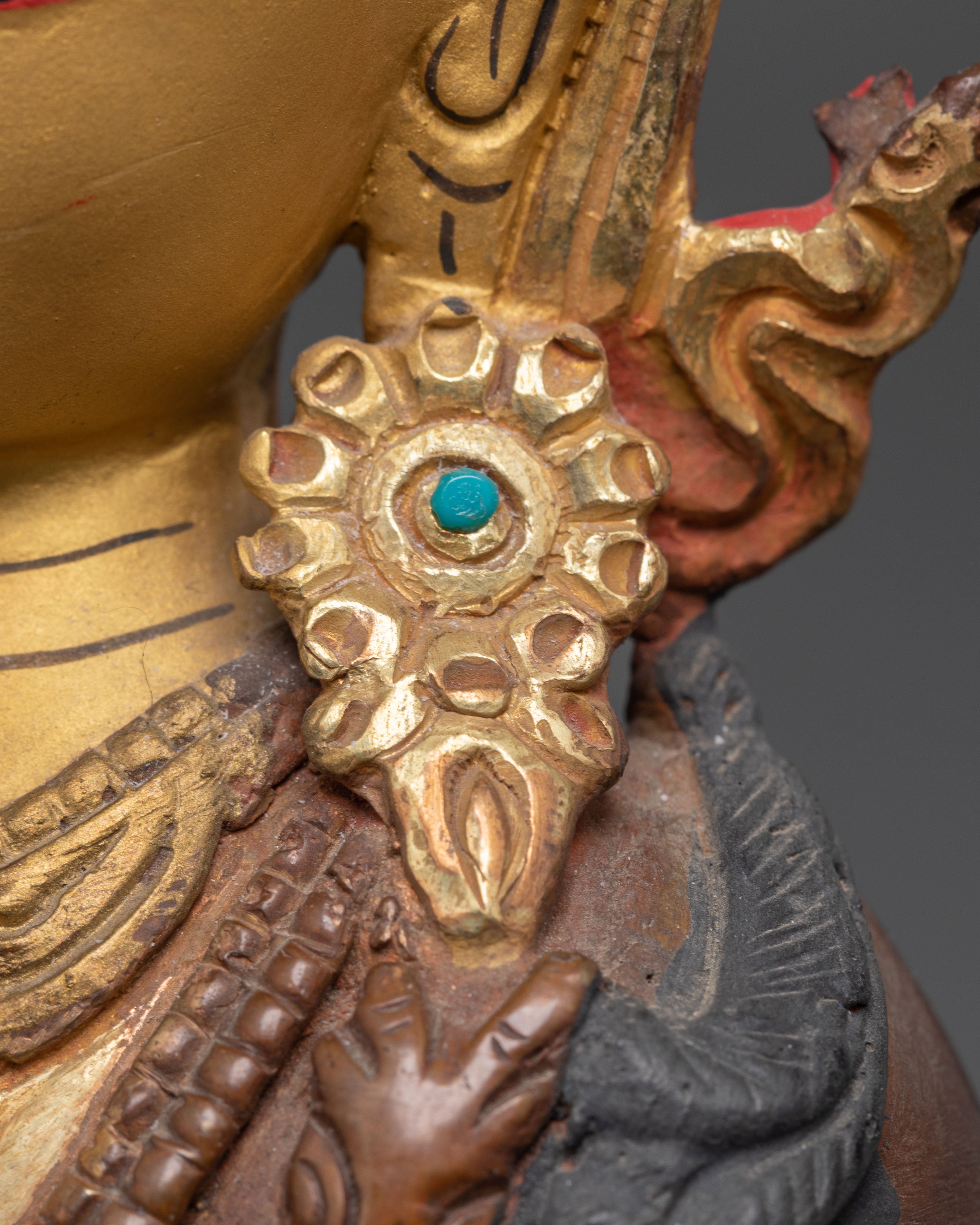 Sacred Four-Armed Chenrezig Statue | Tibetan Artwork