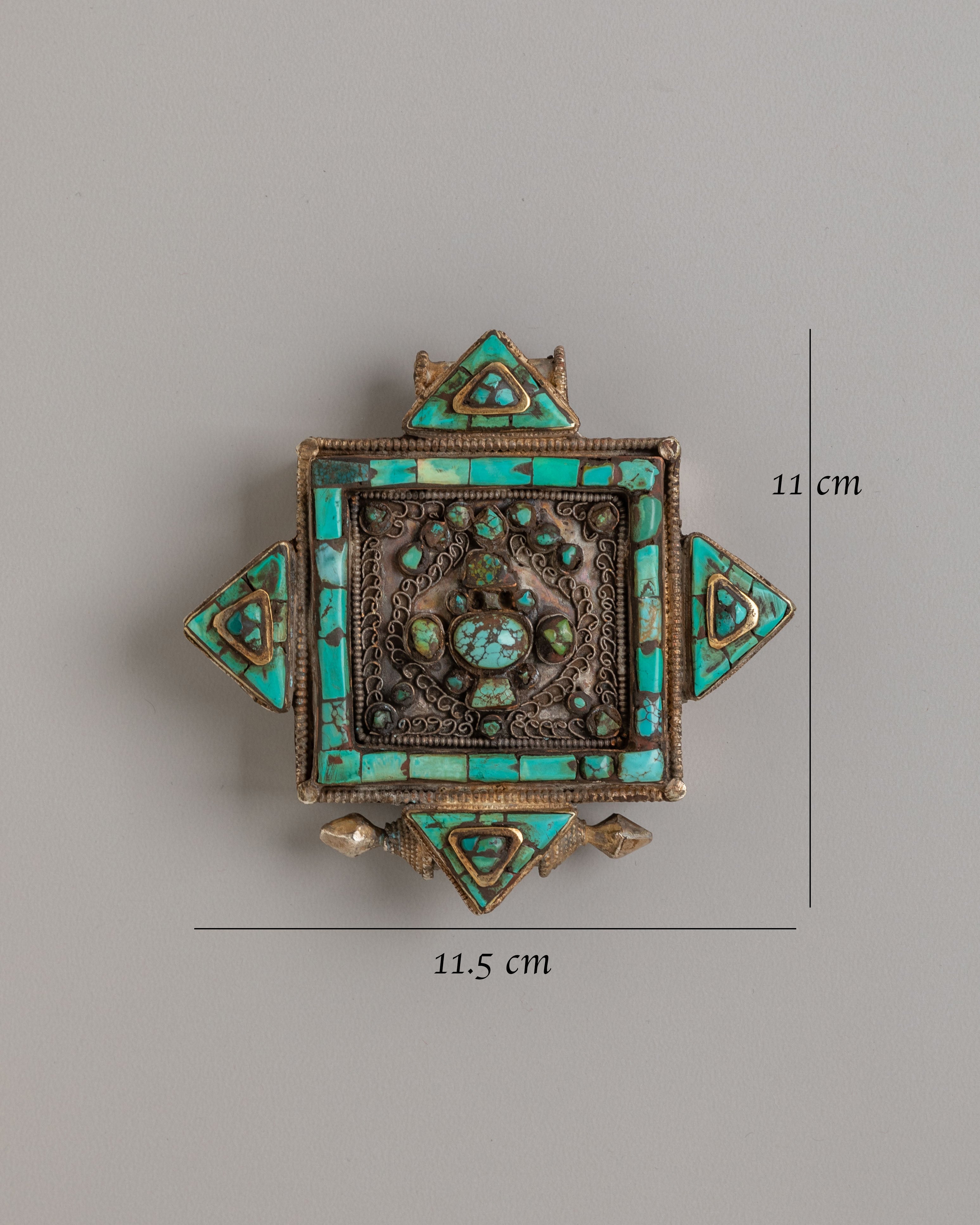 Buddhist Ritual Ghau Box Locket | A Symbol of Protection and Spiritual Blessings