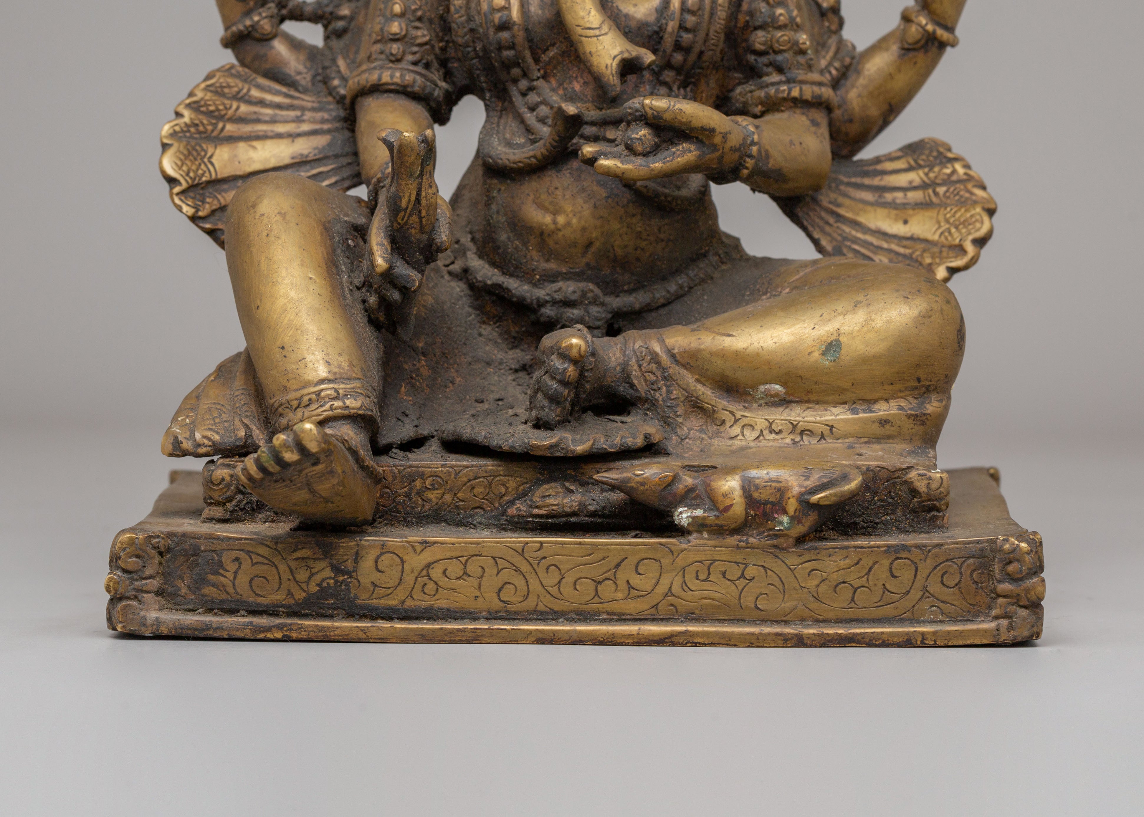 Spiritual Ganesh Sculpture for Wisdom | Spiritual Home Decor
