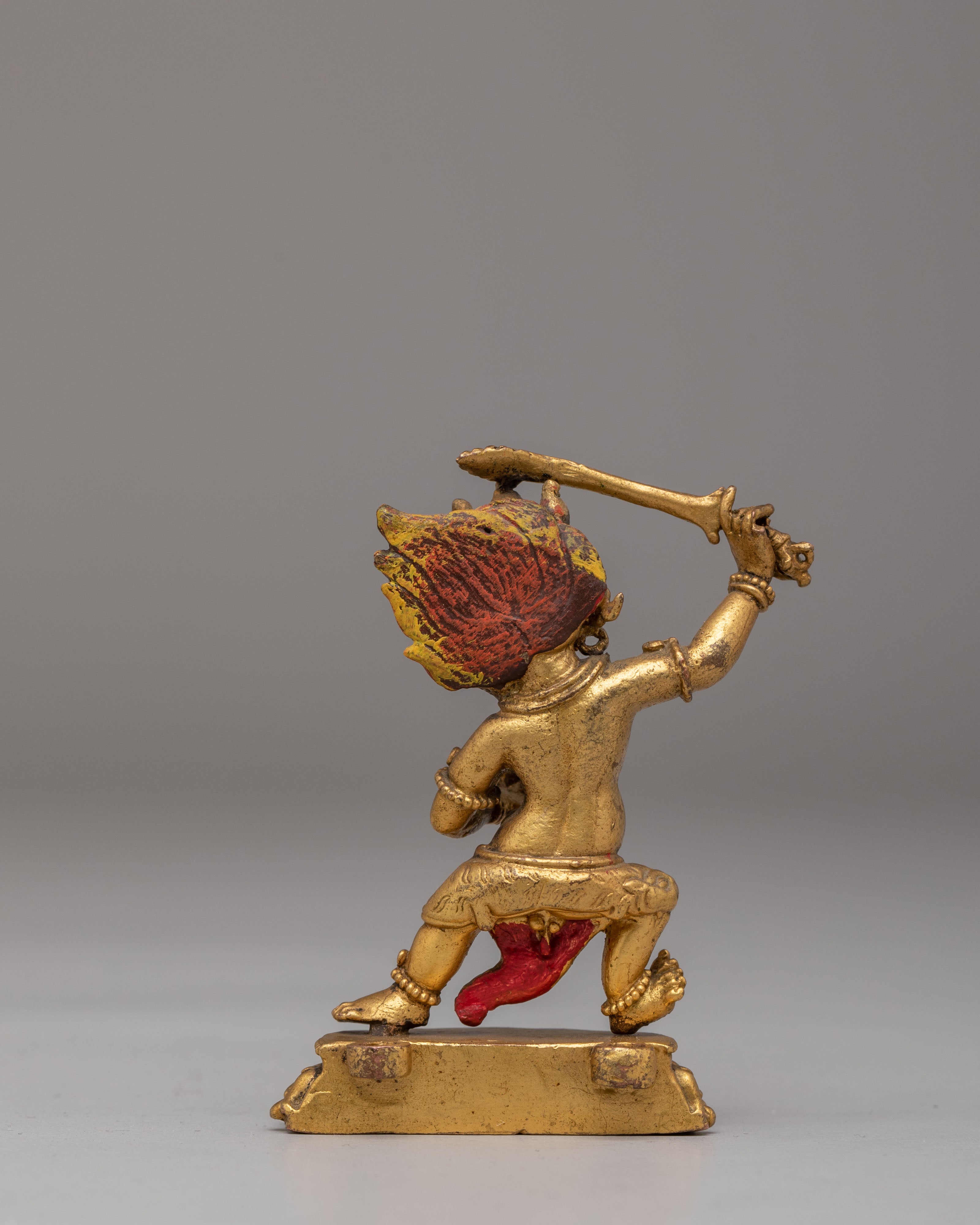 khadgapani Deity Sculpture | Tibetan Protector Statue