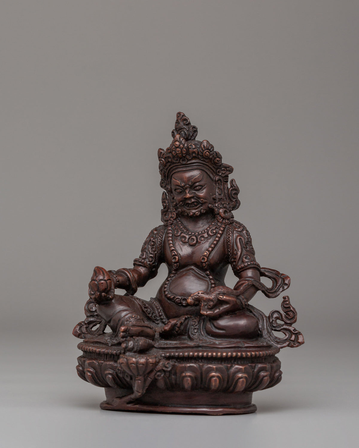 Tibetan Dzambhala Deity Statue | Wealth Deity Sculpture