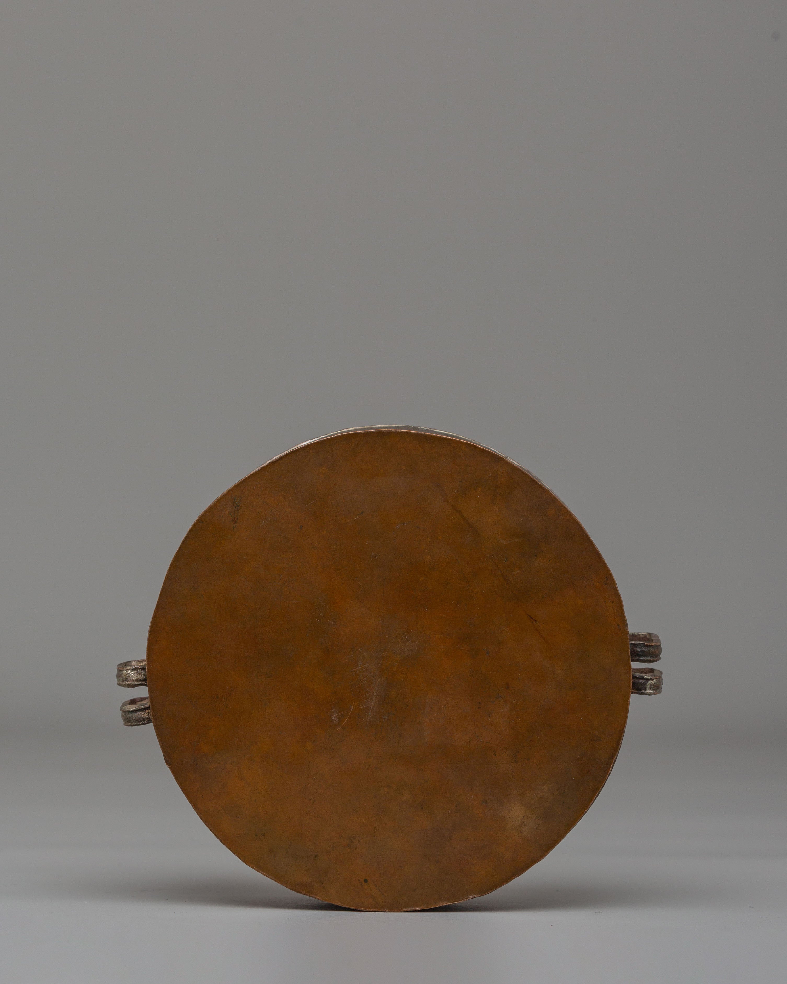 Traditional Tibetan Buddhist Ghau Box | Sacred Prayer Amulet