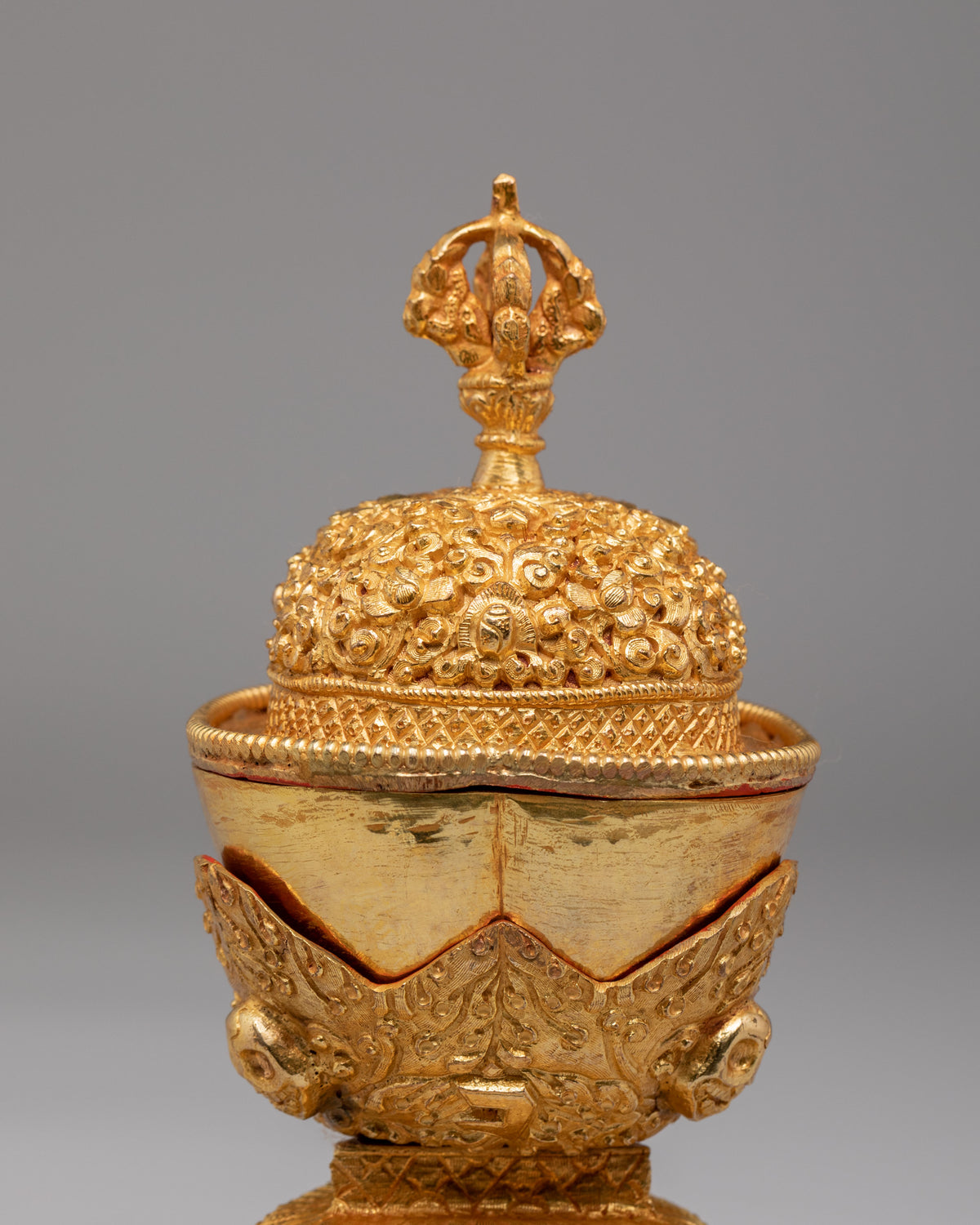 Himalayan Buddhist Kapala Set | Skull Cups for Ritual Use