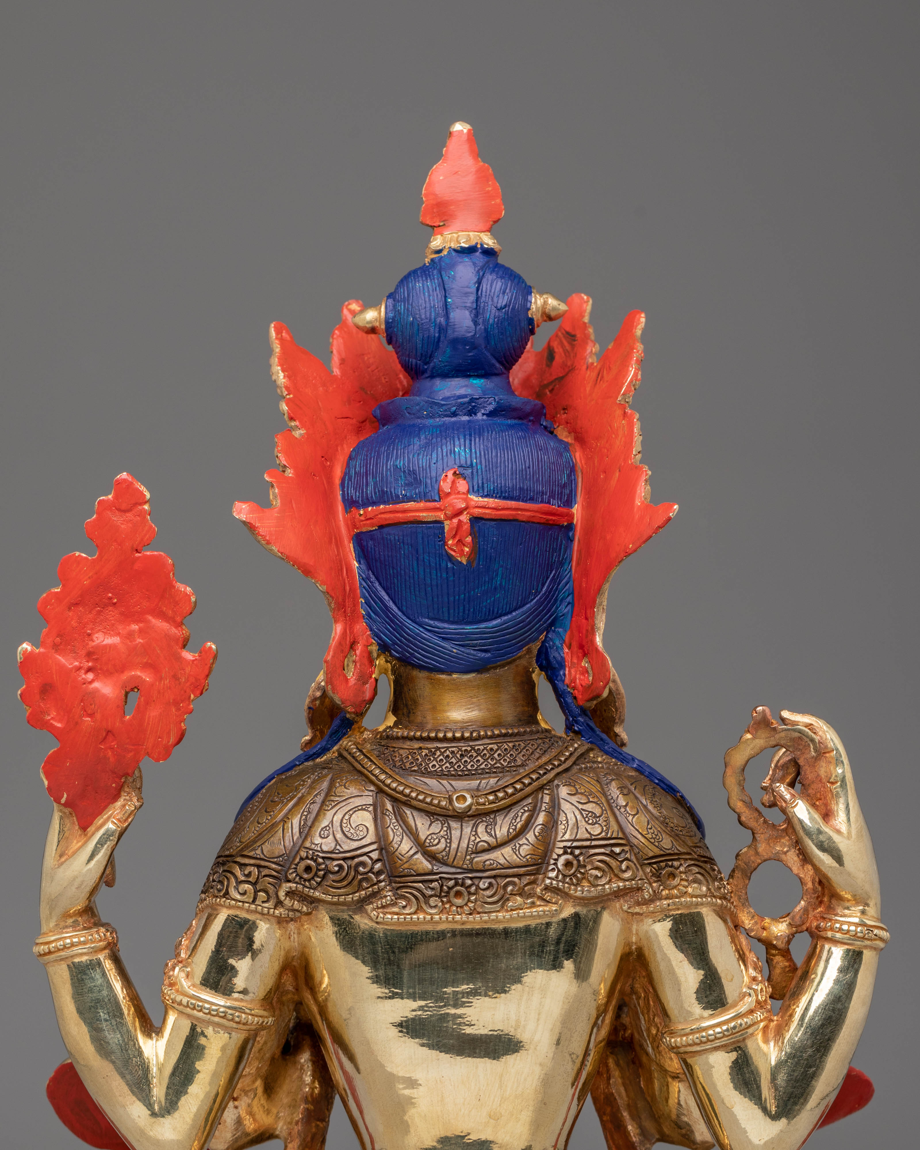 Sacred Buddha Dharma Sangha Set | Tibetan Deity Figurines