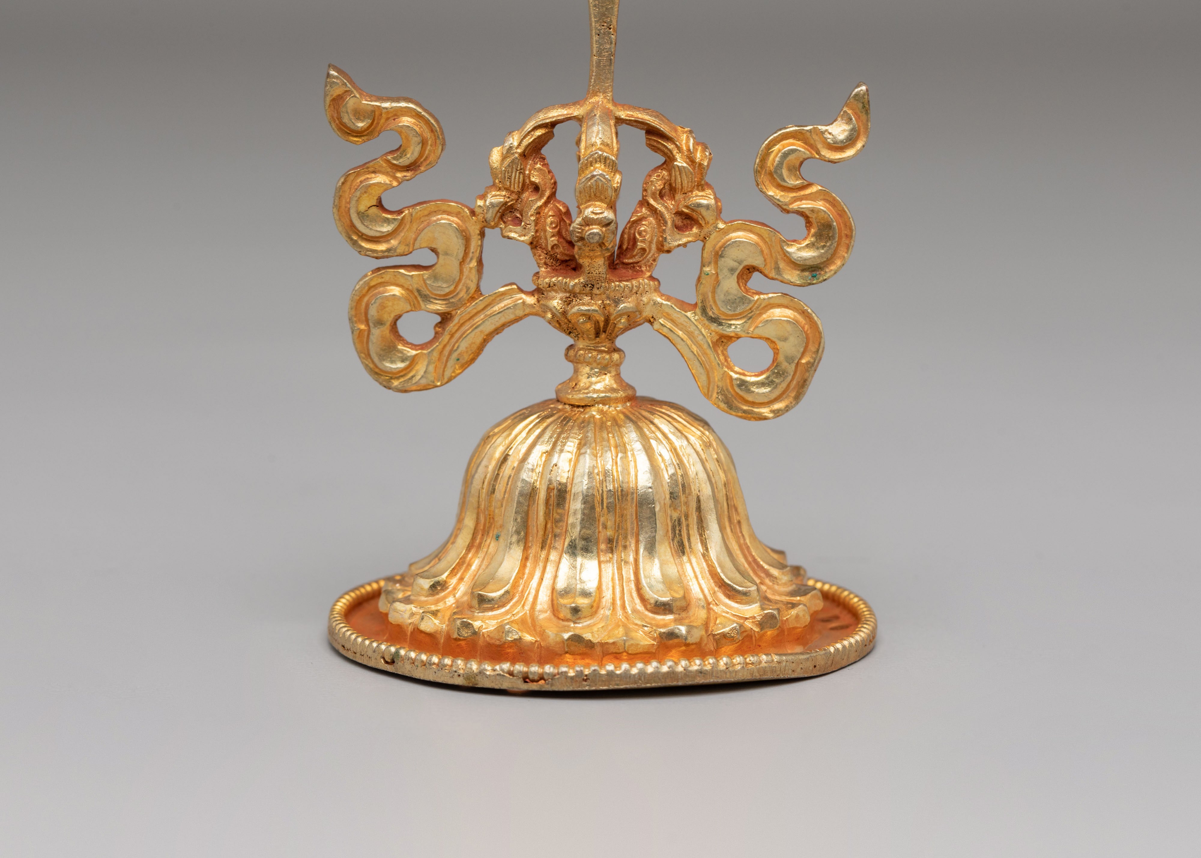 Tibetan Guru Crown Accessories | Handcrafted Copper, Gold & Silver Plated Vajra Crown
