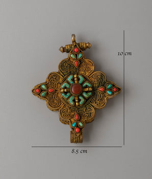 Sacred Ghau Box Locket for Accessory | Symbol of Spiritual Protection