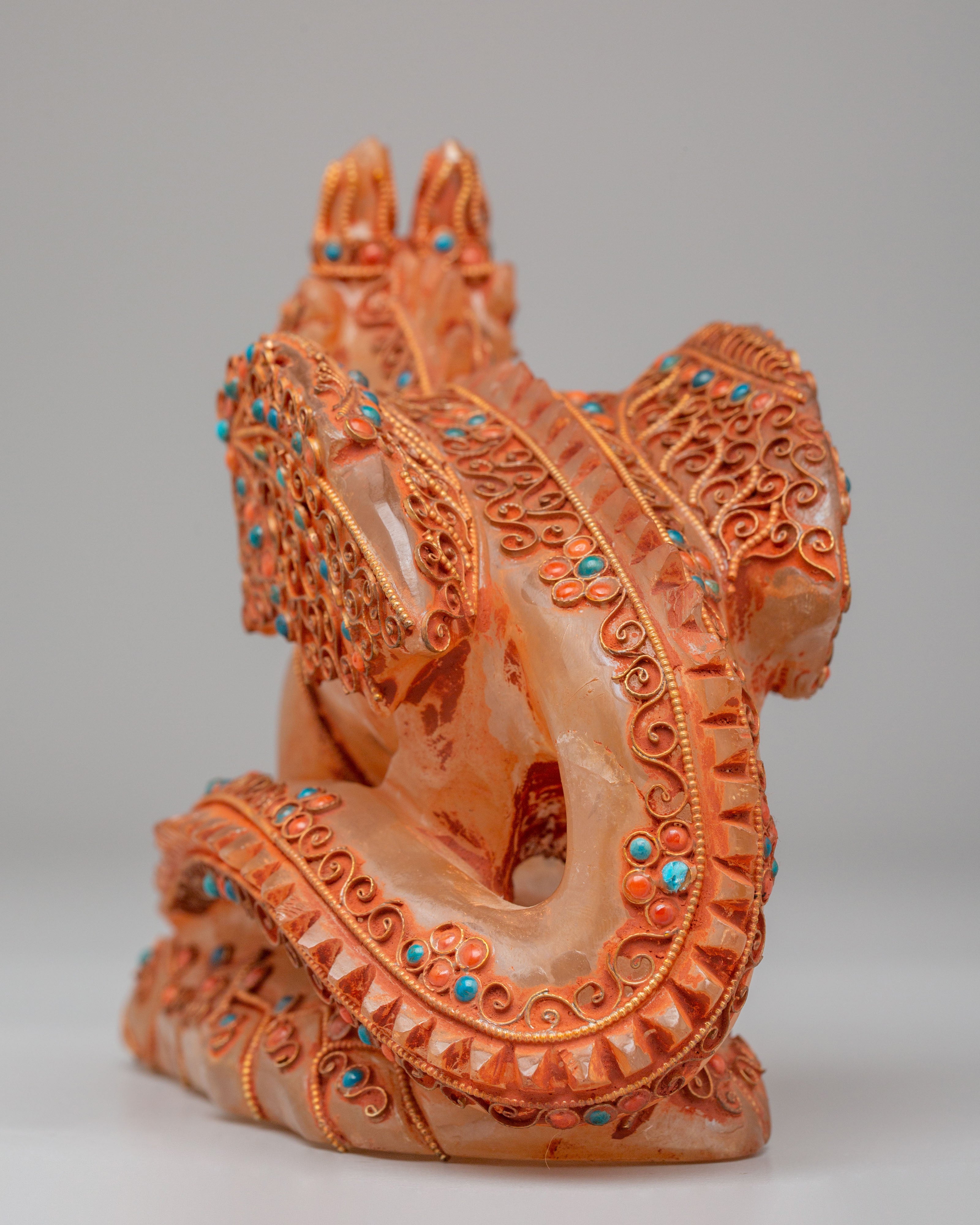 Crystal Dragon for Decor | Perfect for Meditation and Spiritual Practices