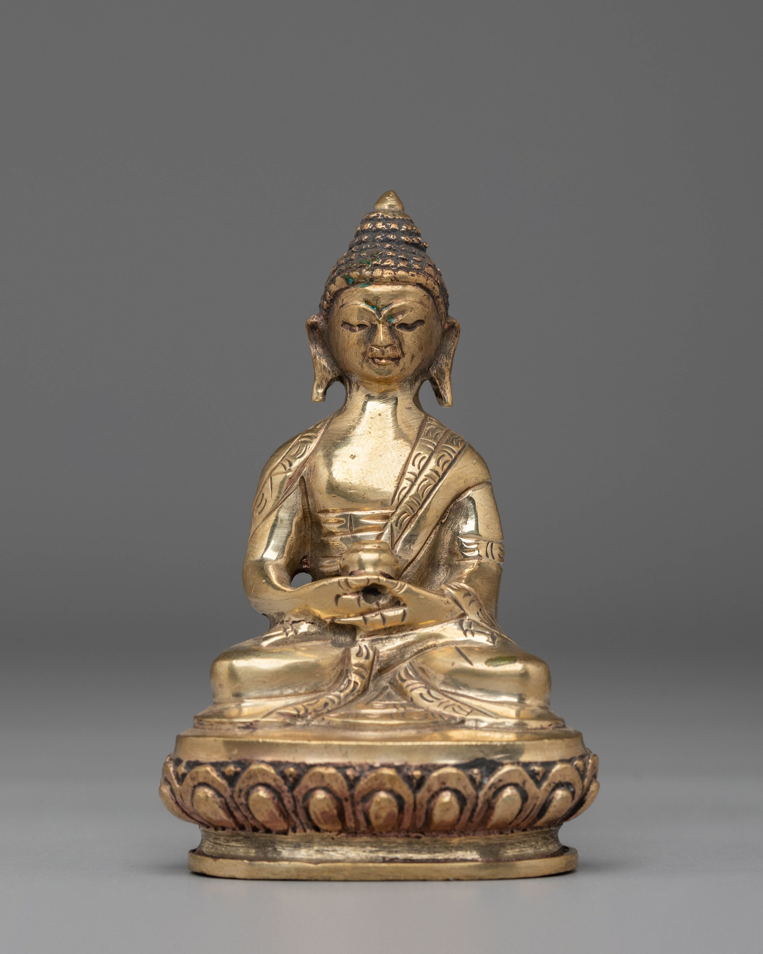 Handcrafted Five-Buddha Set Statue | Spiritual Enlightenment Decor