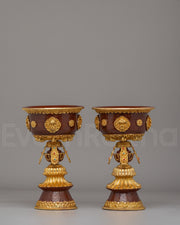 Handcrafted Butter Lamps