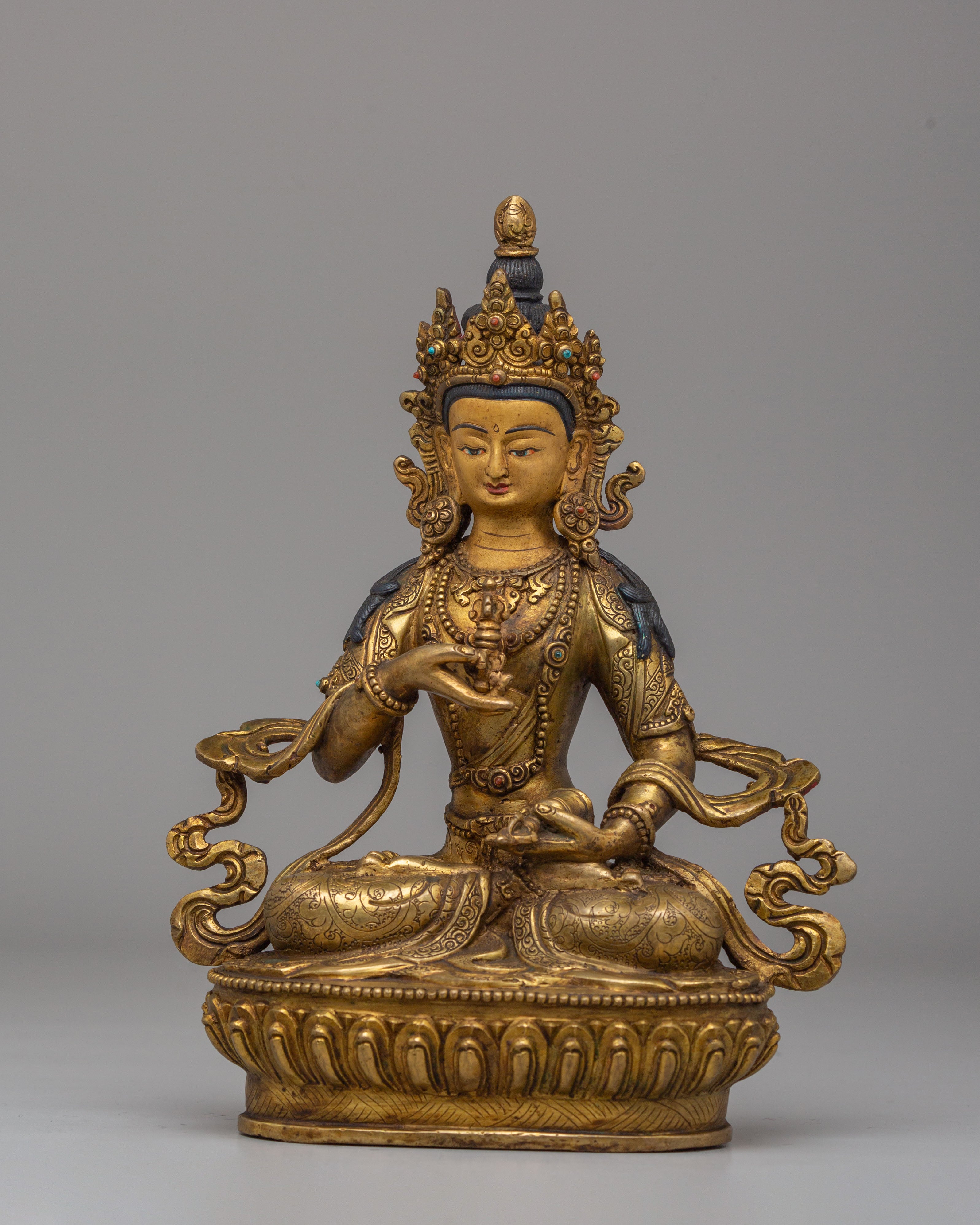 Spiritual Vajrasattva Purification Buddha Statue | Symbol of Purity and Enlightenment